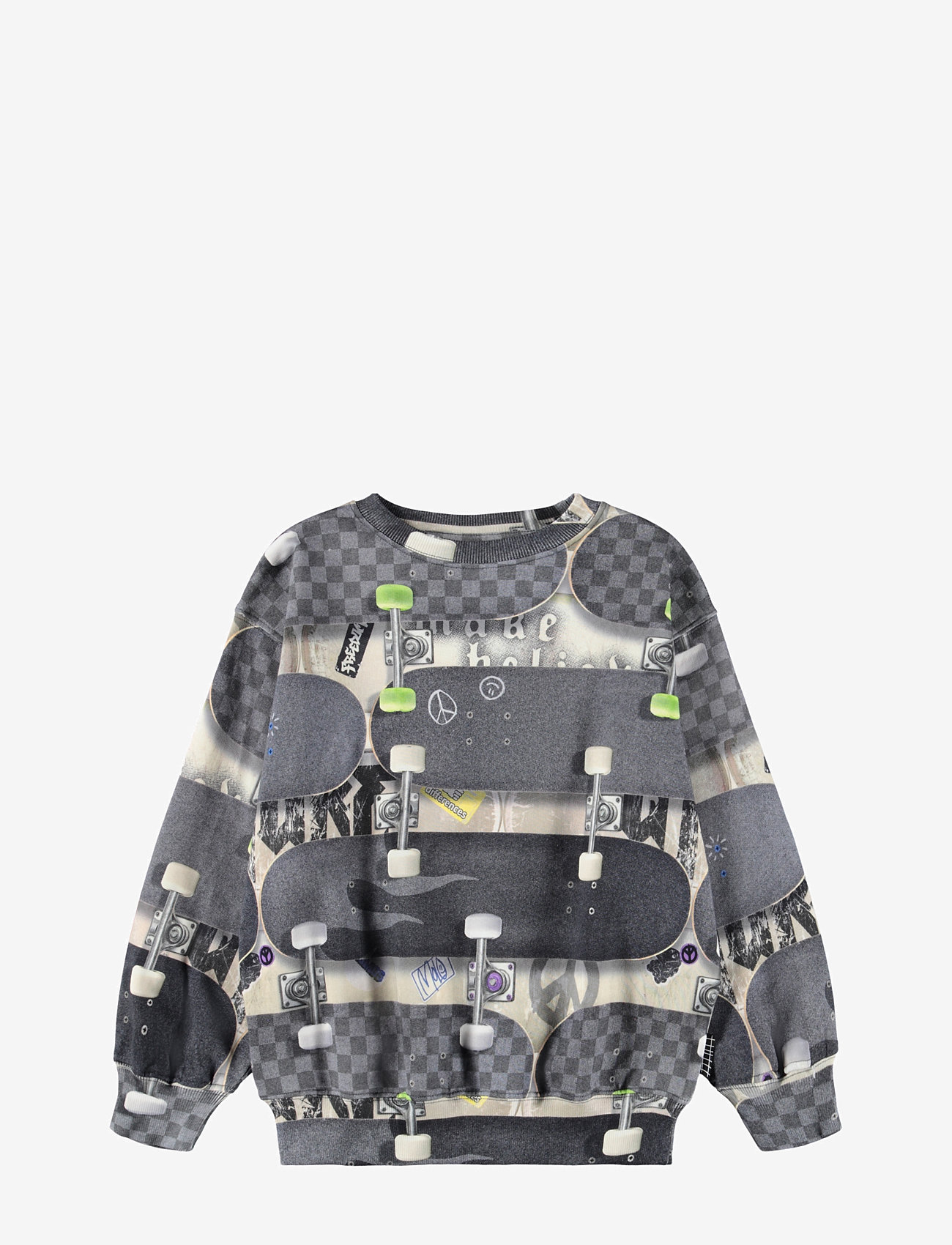 Molo Monti - Sweatshirts & hættetrøjer - BOARD WALL / grey