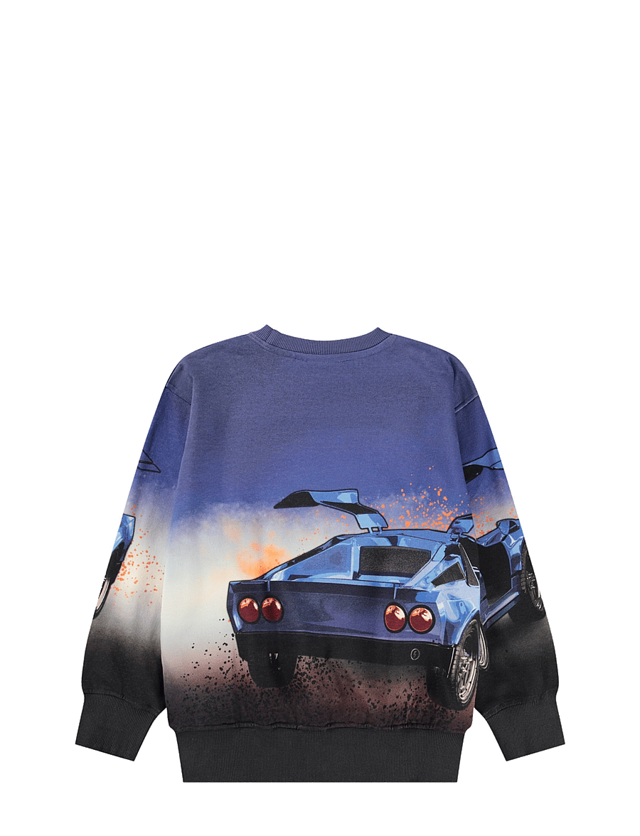 Molo - Mattis - sweatshirts - car blue - 2