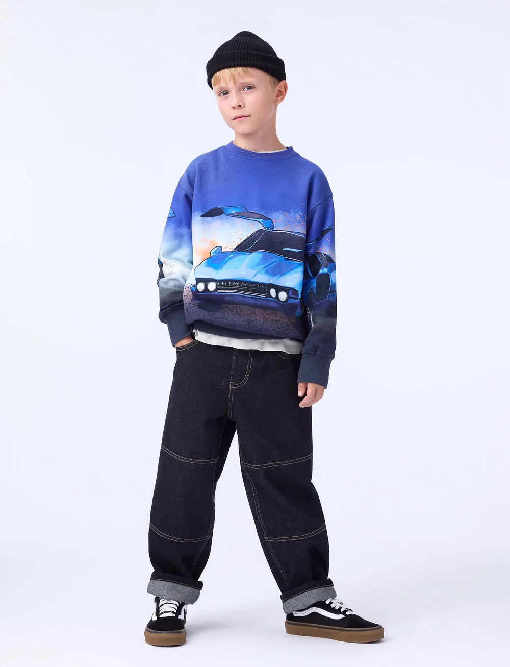 Molo - Mattis - sweatshirts - car blue - 3