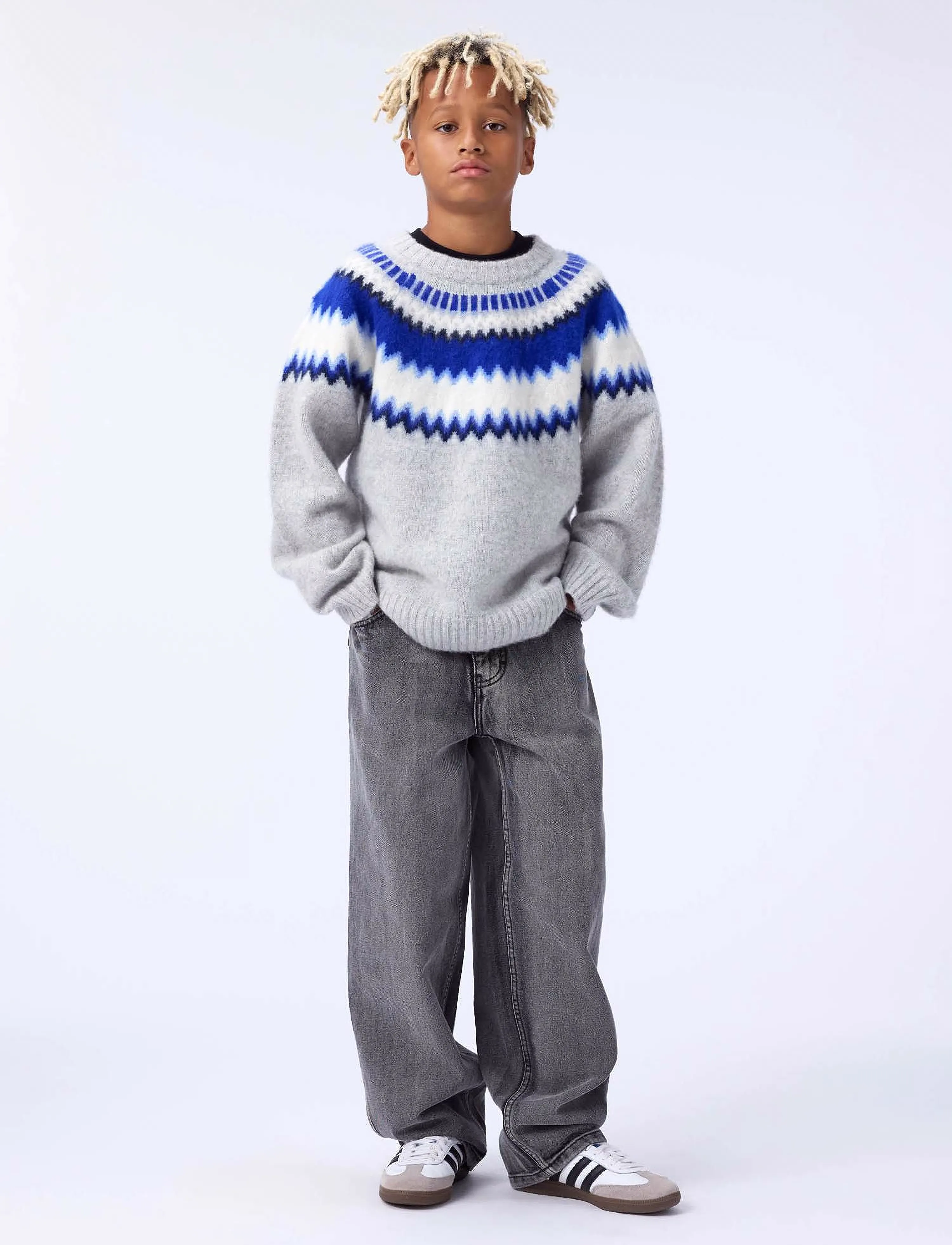 Molo Baes wool - Oberteile - NORDIC BLUES / blue