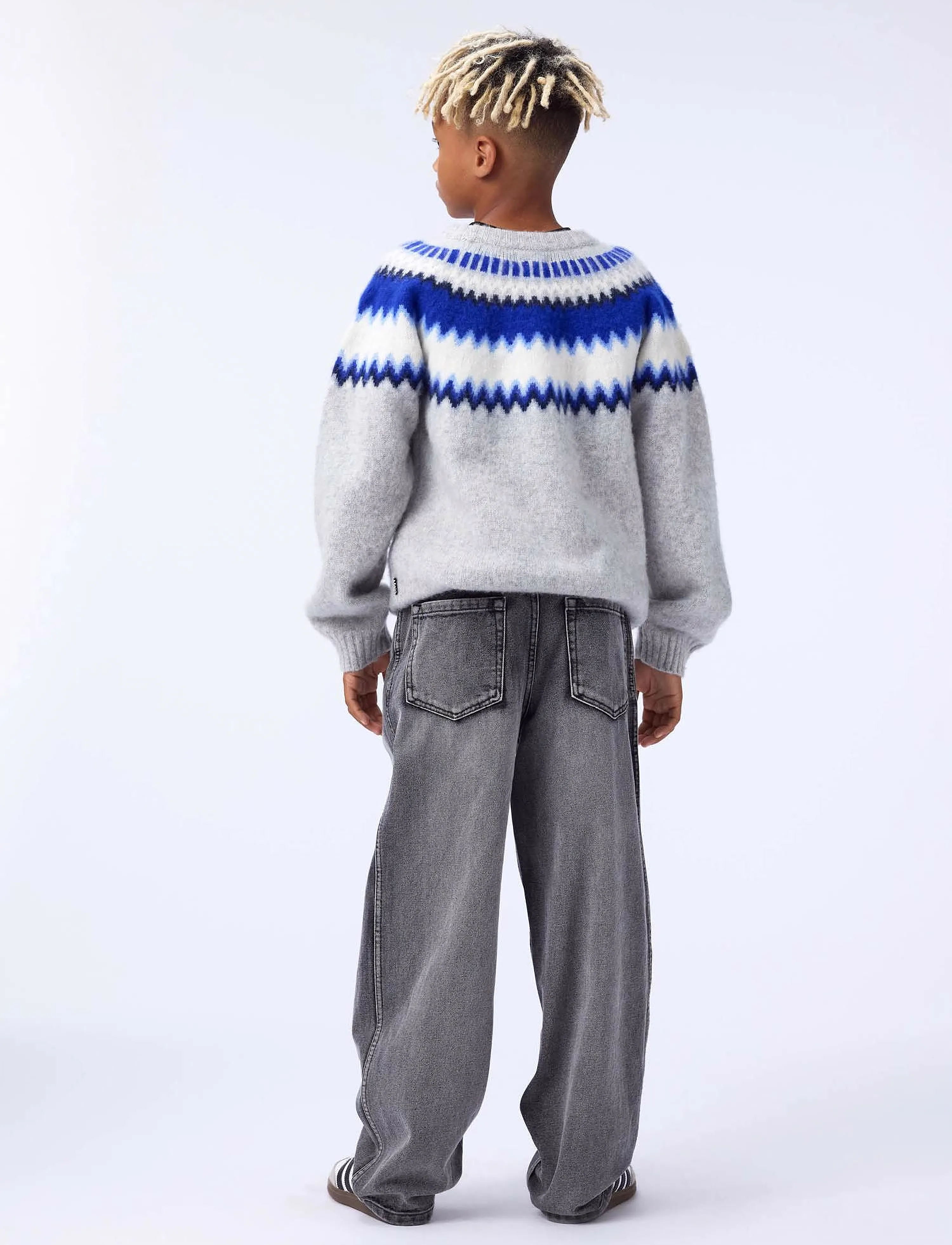 Molo - Baes wool - pullover - nordic blues - 3