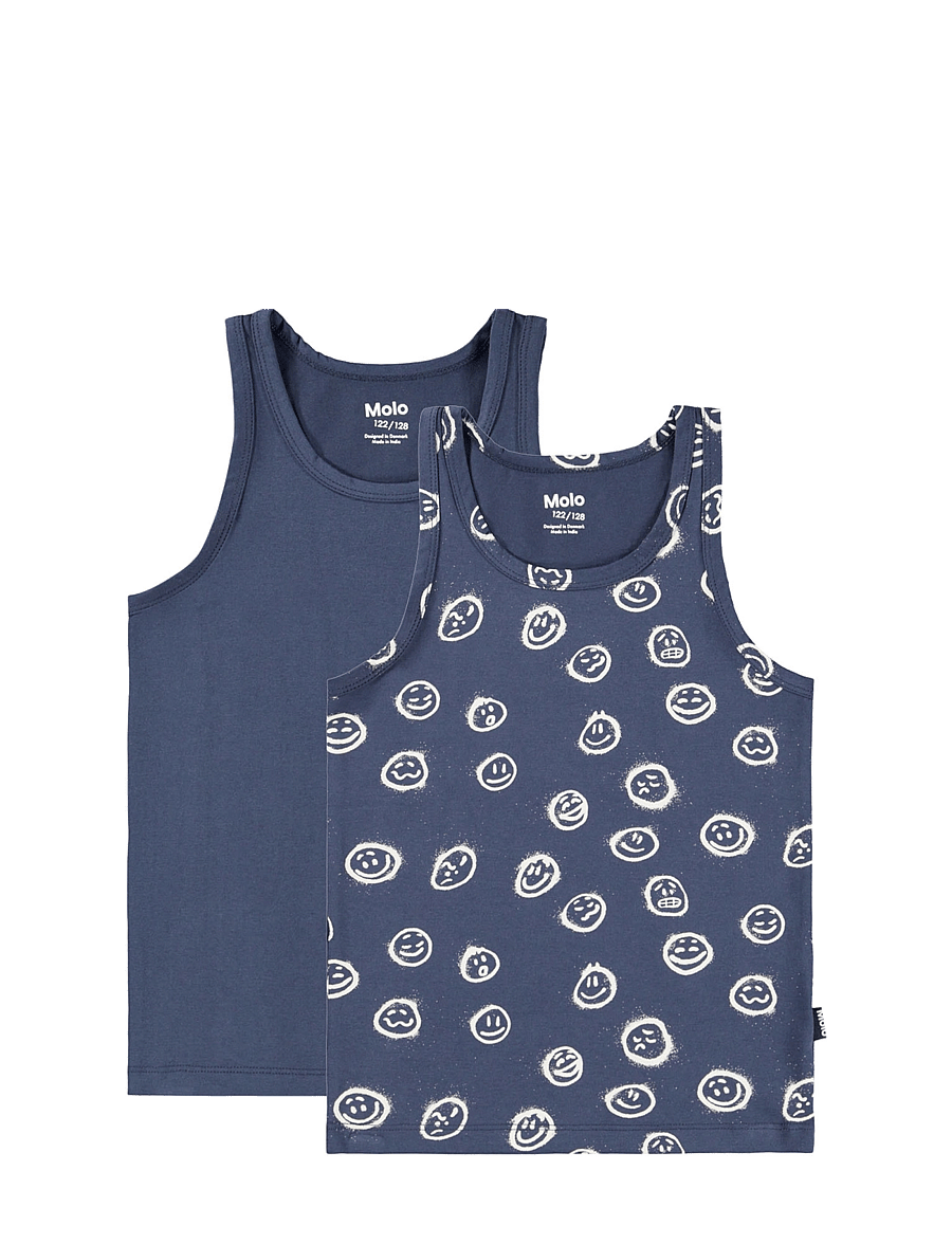 Molo - Jayden 2-pack - bez piedurknēm - moods blue - 0