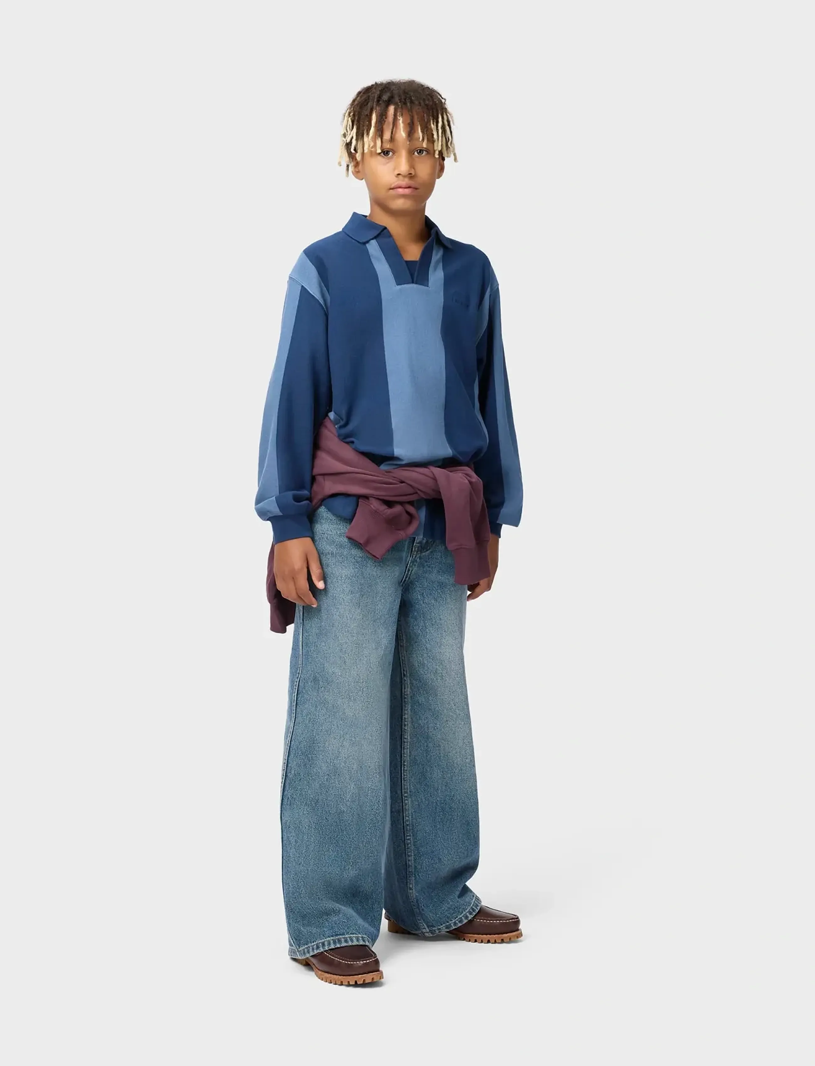 Molo - Rexxie - langærmede poloer - stripy twilight - 2