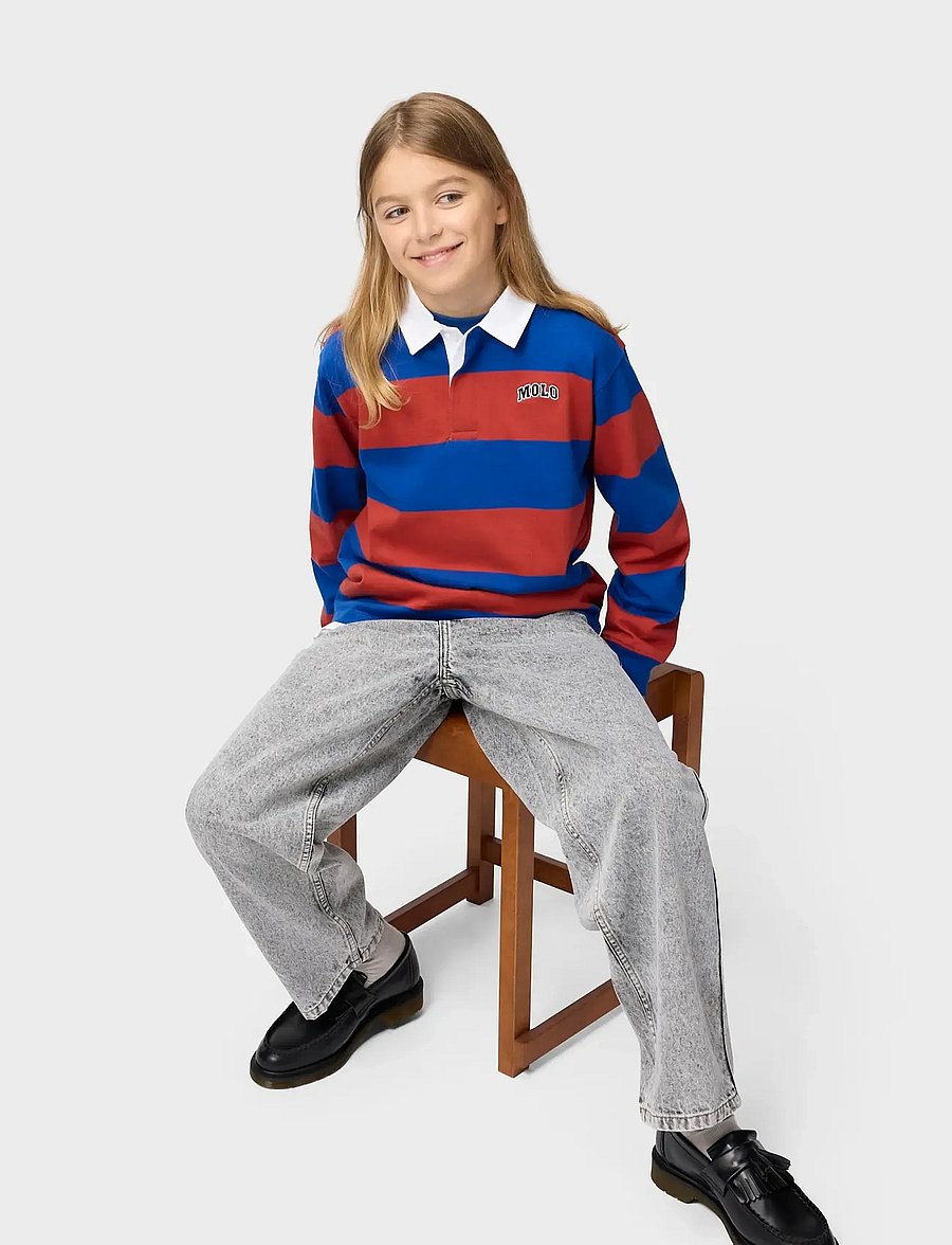 Molo - Relz - långärmade pikéer - chilll stripe - 3