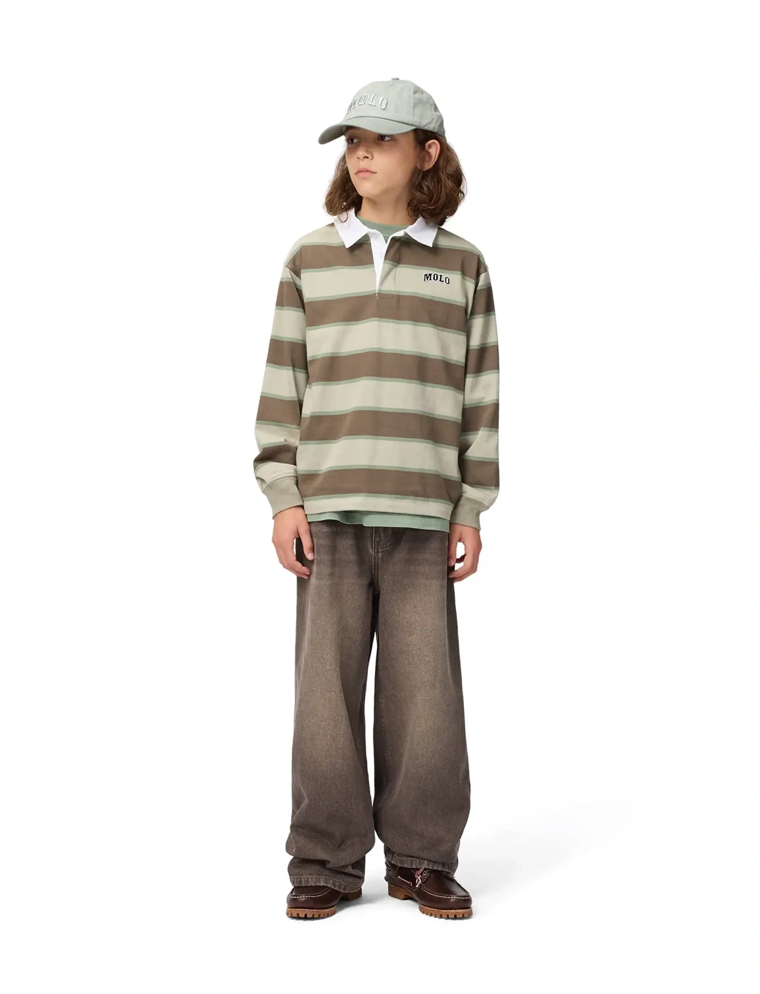 Molo - Relz - long-sleeved polos - ground stripe - 2