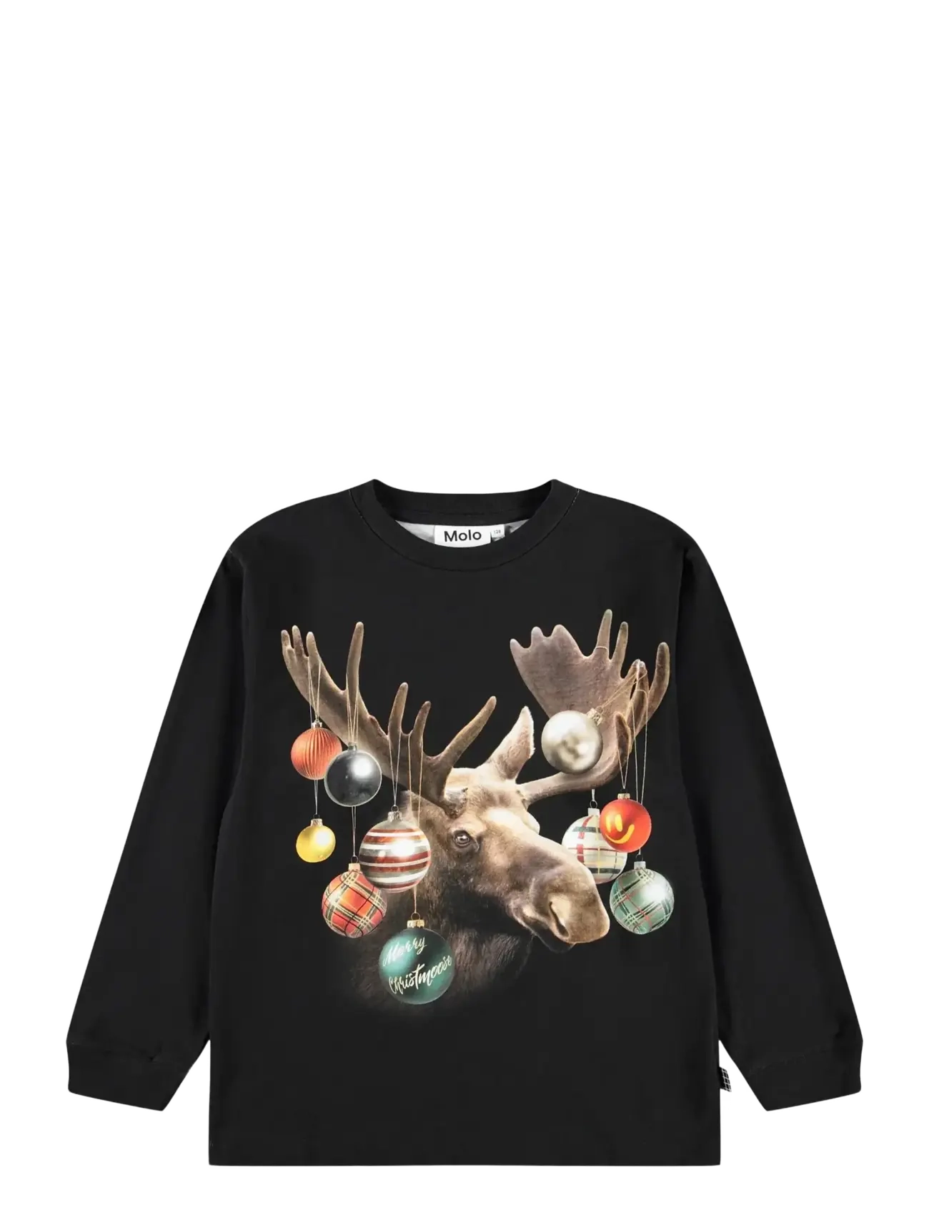 Molo Rube - Pikkade varrukatega T-särgid - CHRISTMOOSE / black