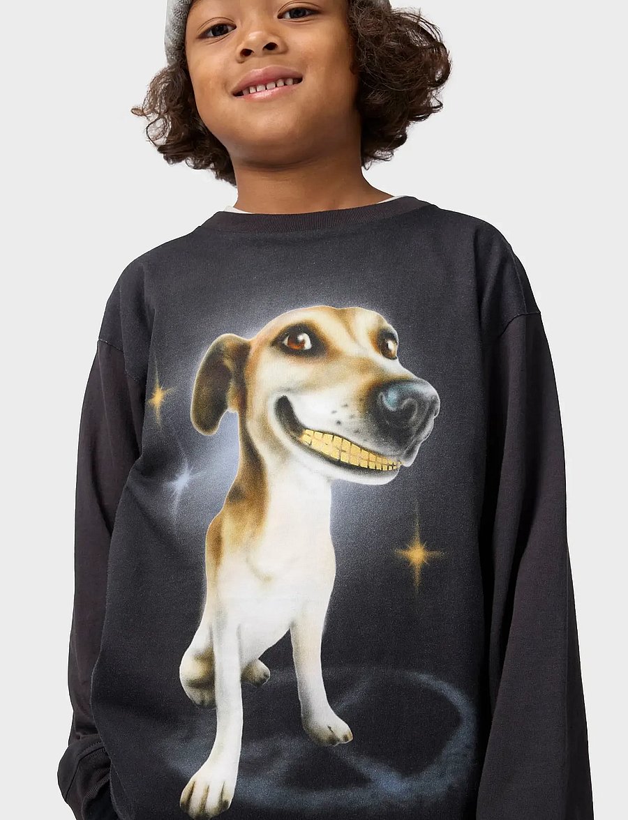 Molo - Rube - långärmade t-shirts - golden grillz - 2