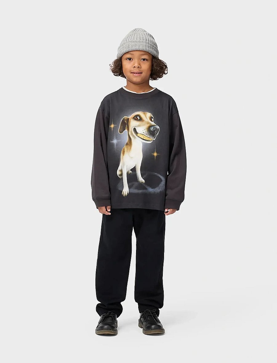 Molo - Rube - långärmade t-shirts - golden grillz - 3