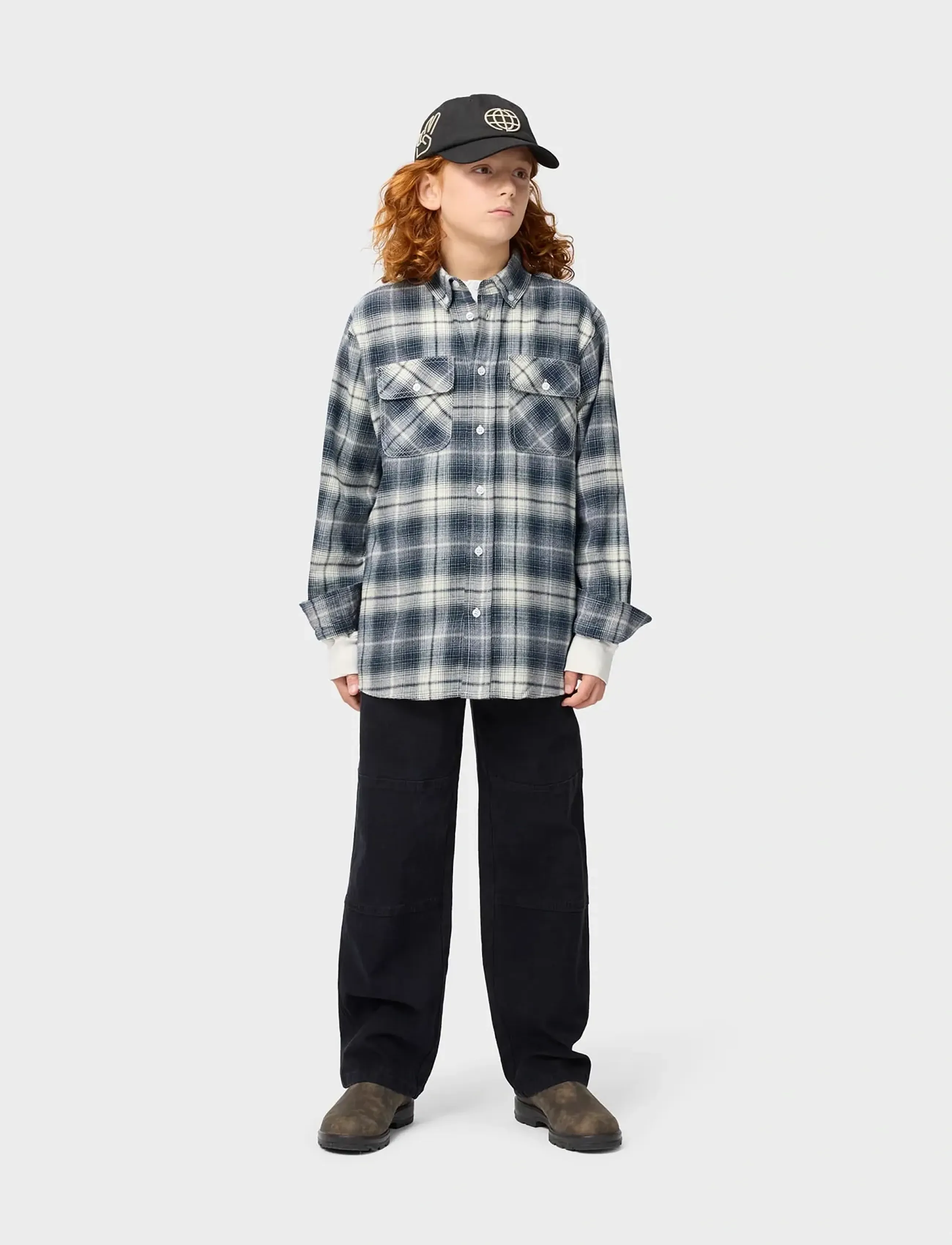 Molo - Rozzy - langærmede skjorter - pirate check - 2