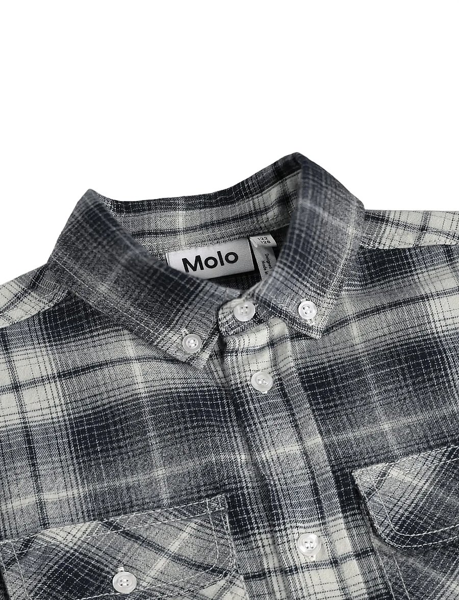 Molo - Rozzy - langærmede skjorter - pirate check - 4