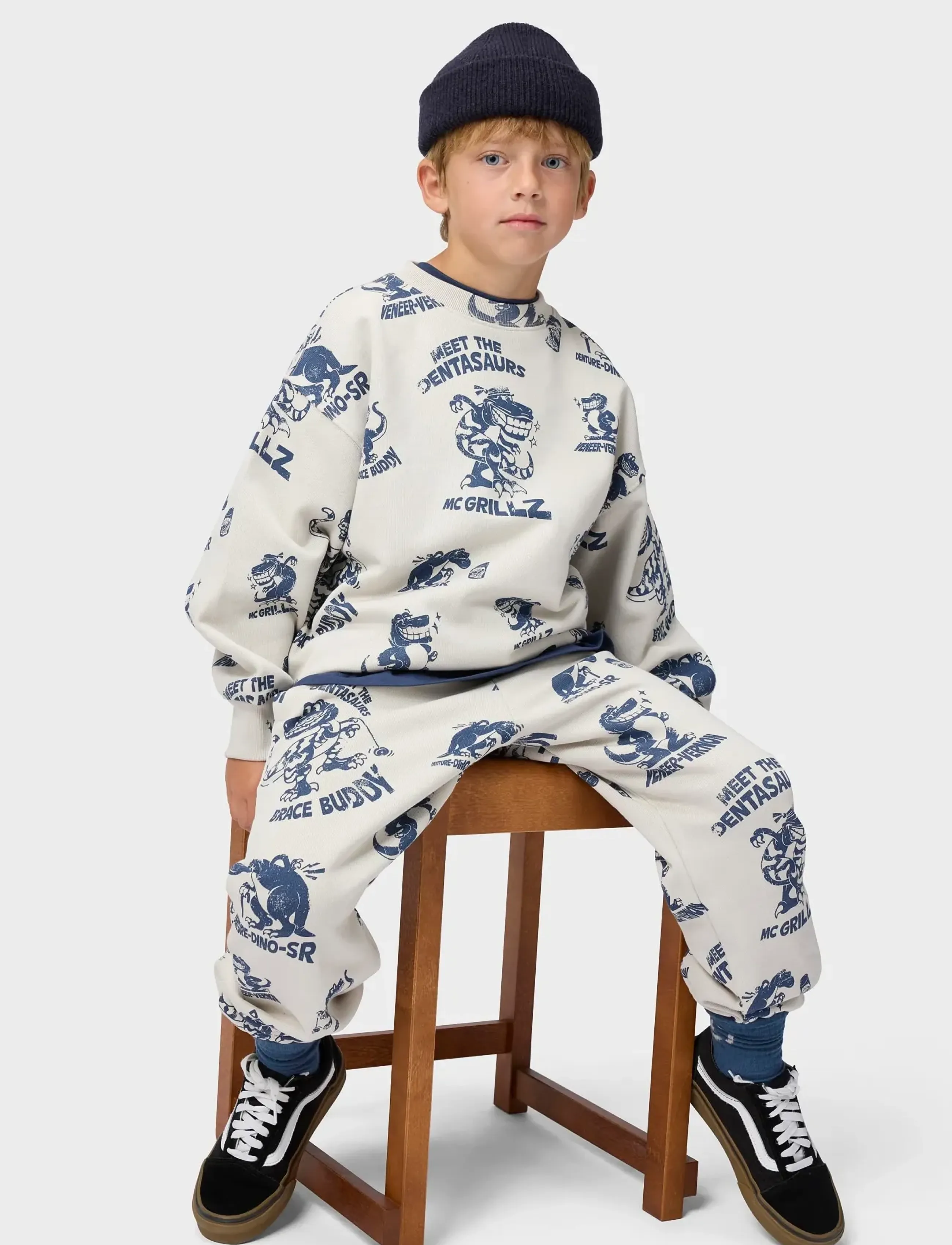 Molo - Mar - sweatshirts - dino moon - 3