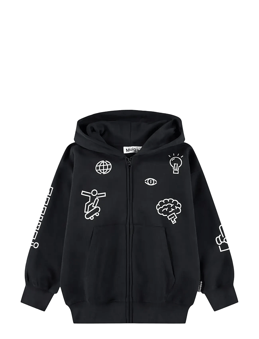 Molo - Marley - kapuzenpullover - black - 0