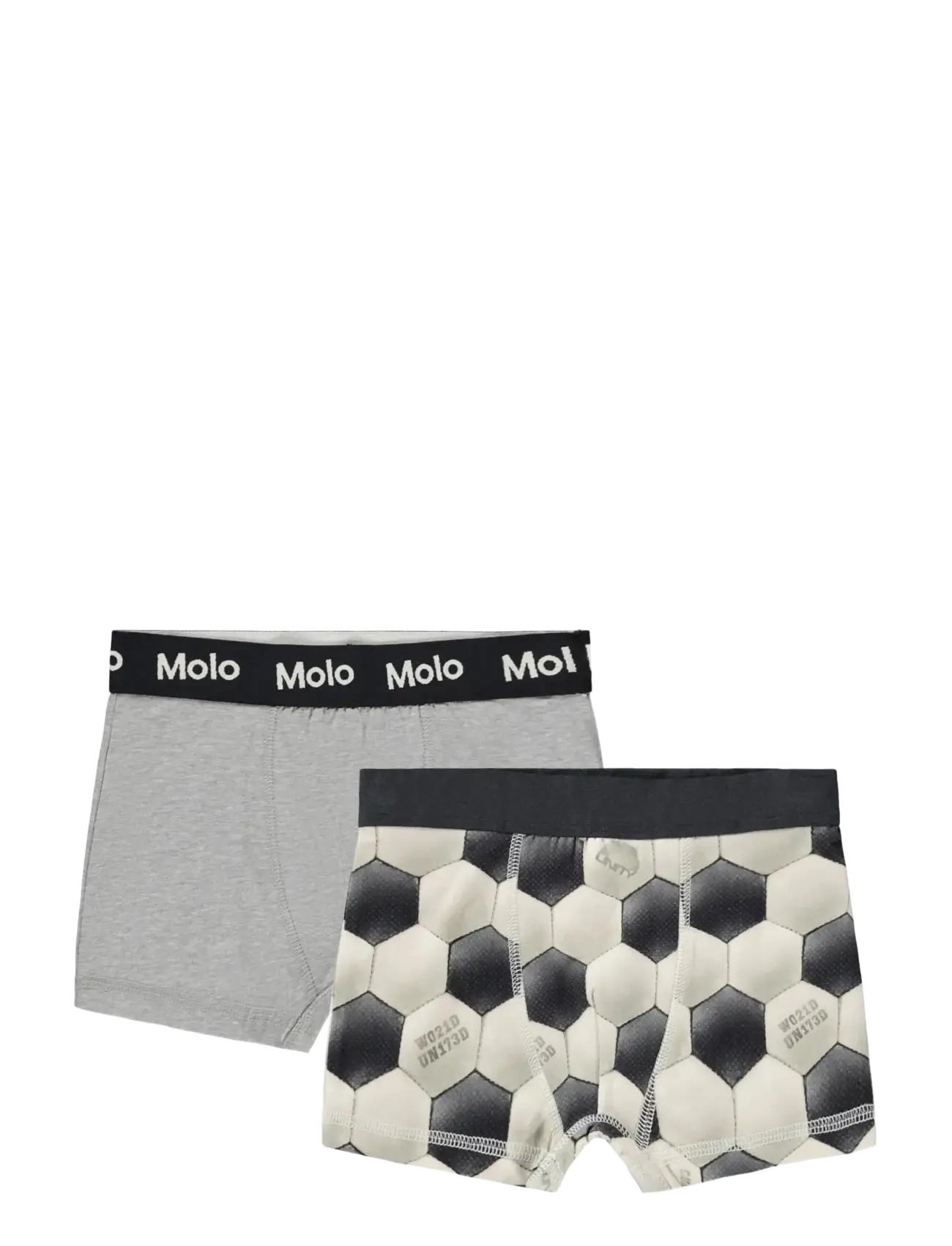 Molo Justin 2-Pack, 92/98, Grey, Undertøj > Underbukser, Børn
