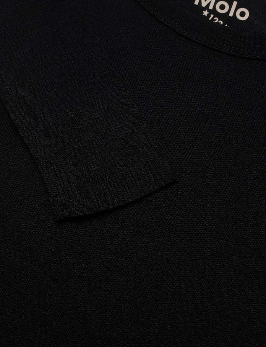 Molo - Rihanna wool - långärmade t-shirts - black - 2