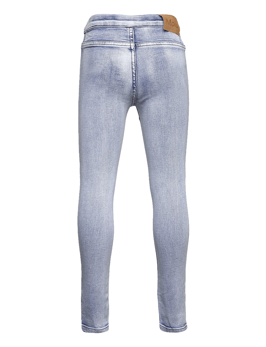 Molo - April - kitsad teksad - light washed blue - 1