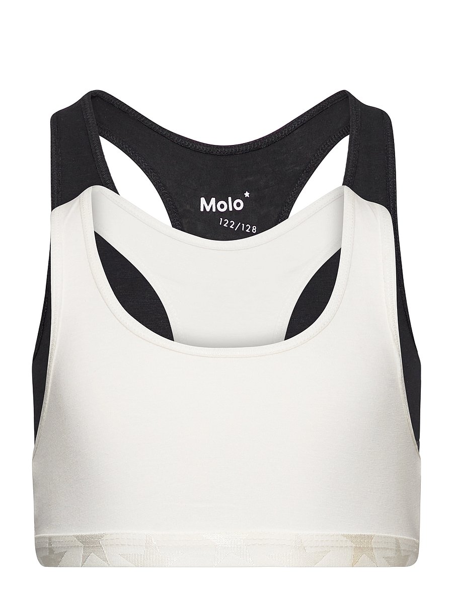 Molo - Jade 2-Pack - oberteile - black white - 0