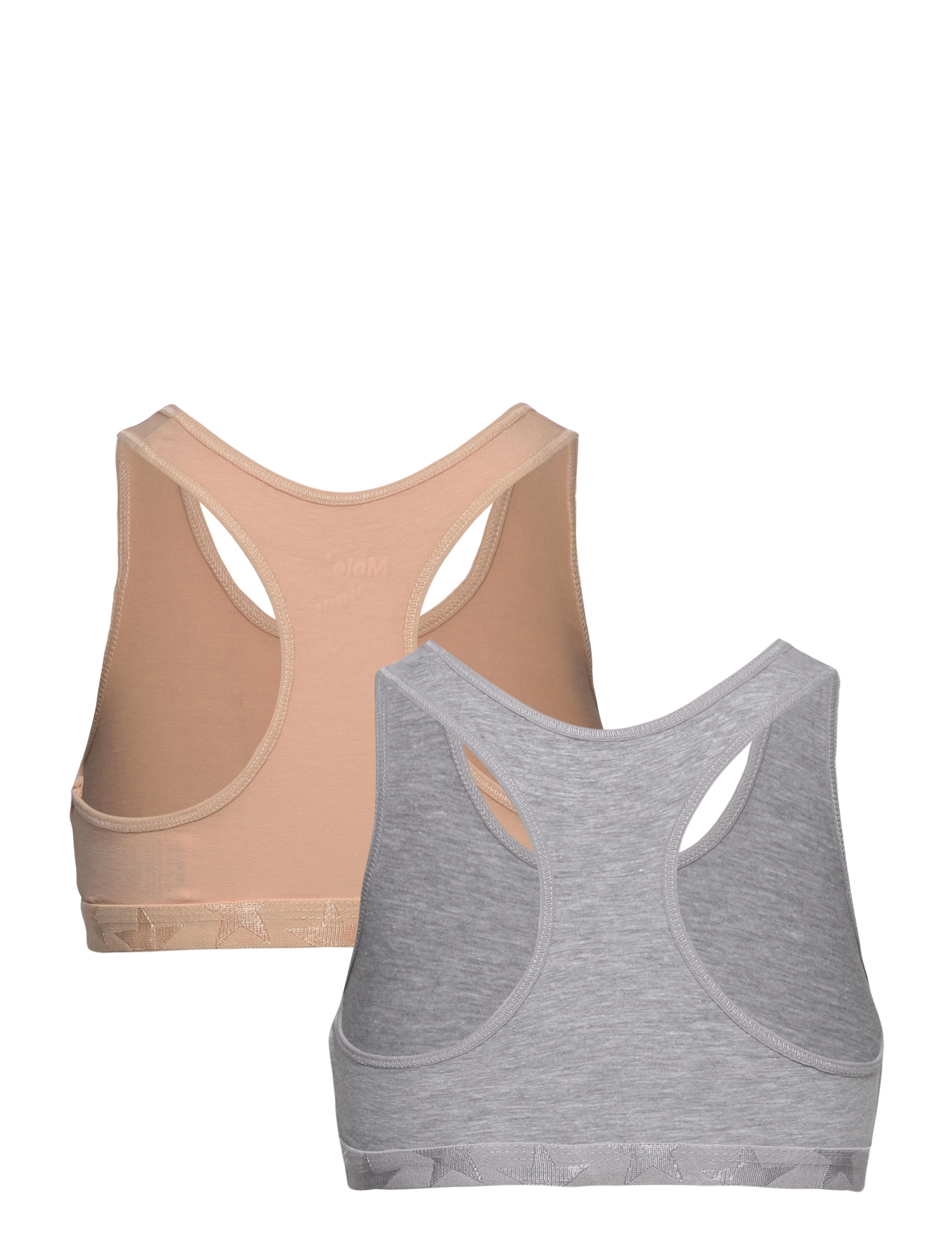 Molo - Jade 2-Pack - oberteile - cameo grey mel. - 1