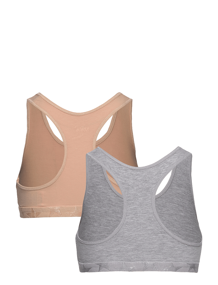 Molo - Jade 2-Pack - oberteile - cameo grey mel. - 1