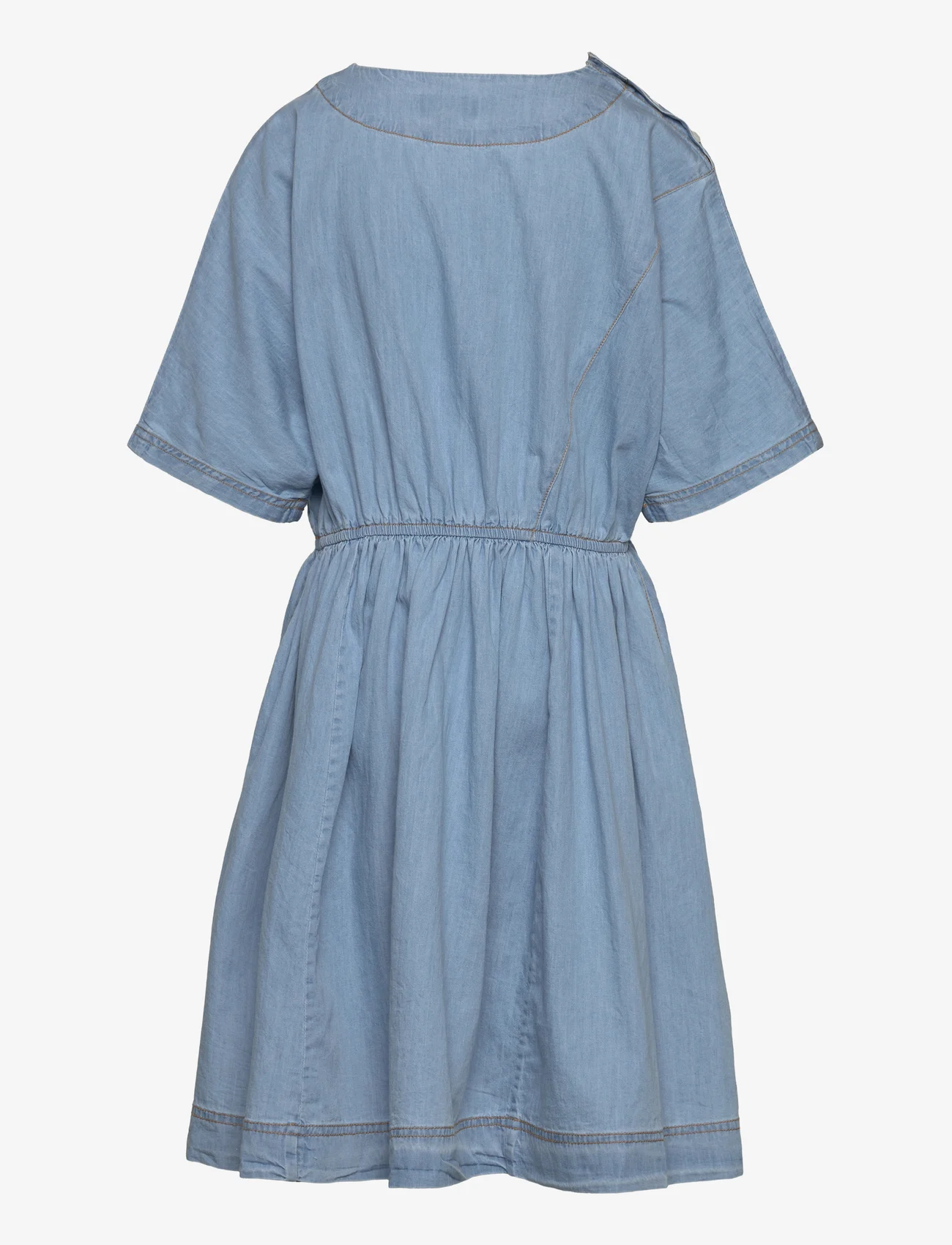 Molo - Clara - short-sleeved casual dresses - light chambrey - 1