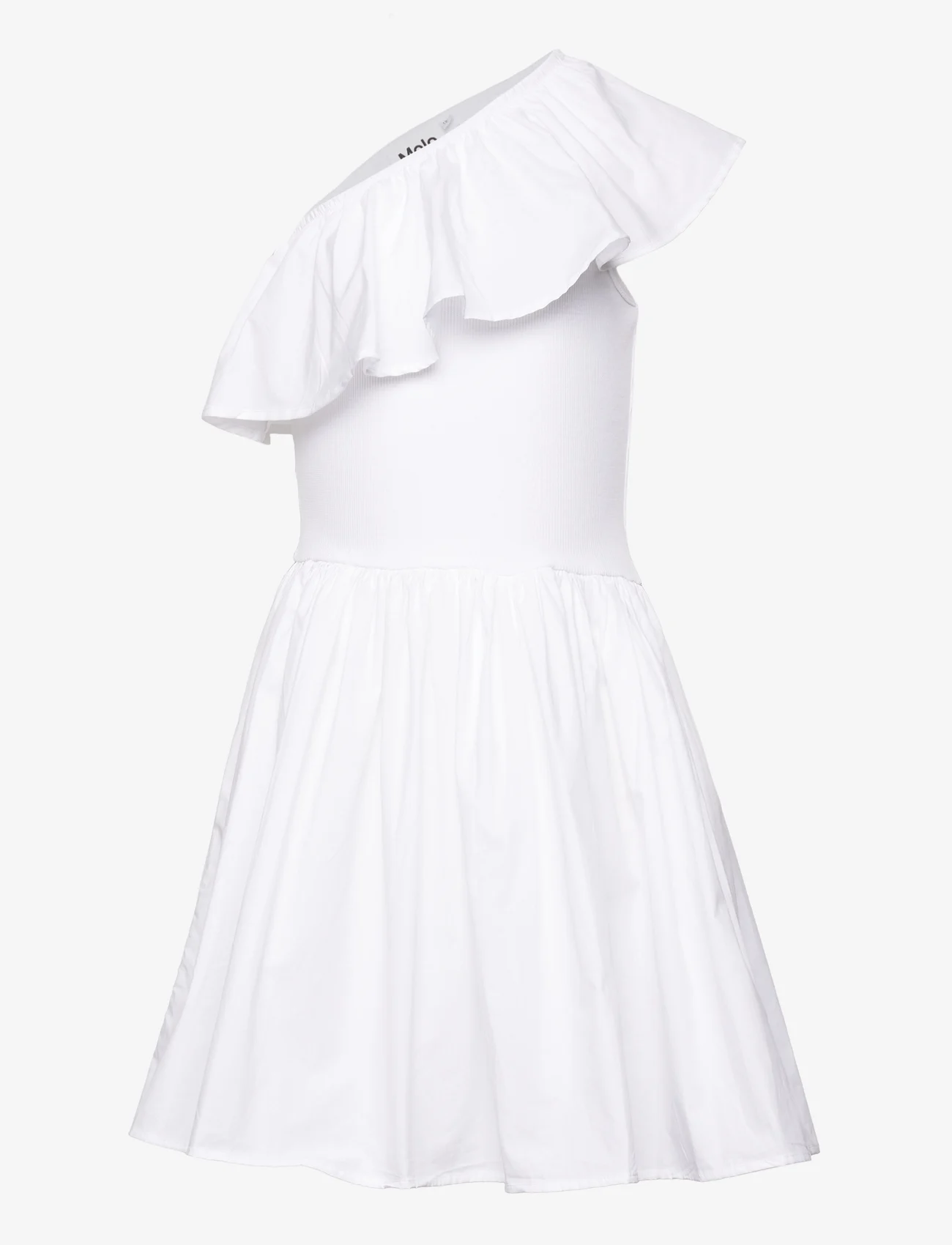Molo - Chloey - short-sleeved casual dresses - white - 0