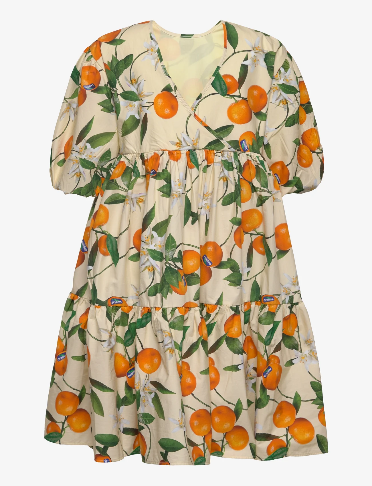 Molo - Casta - casual jurken met korte mouwen - mandarins - 1