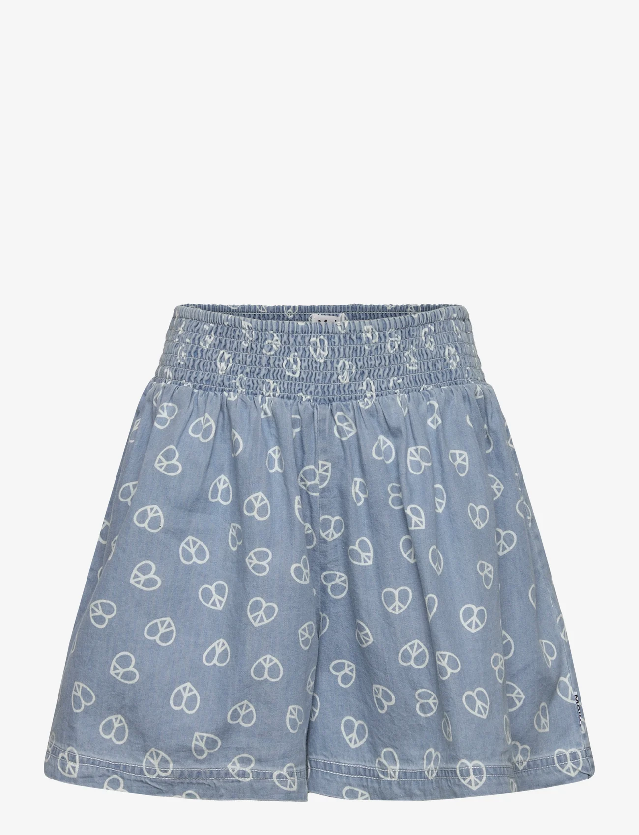 Molo - Alanis - sweat shorts - love peace blue - 0