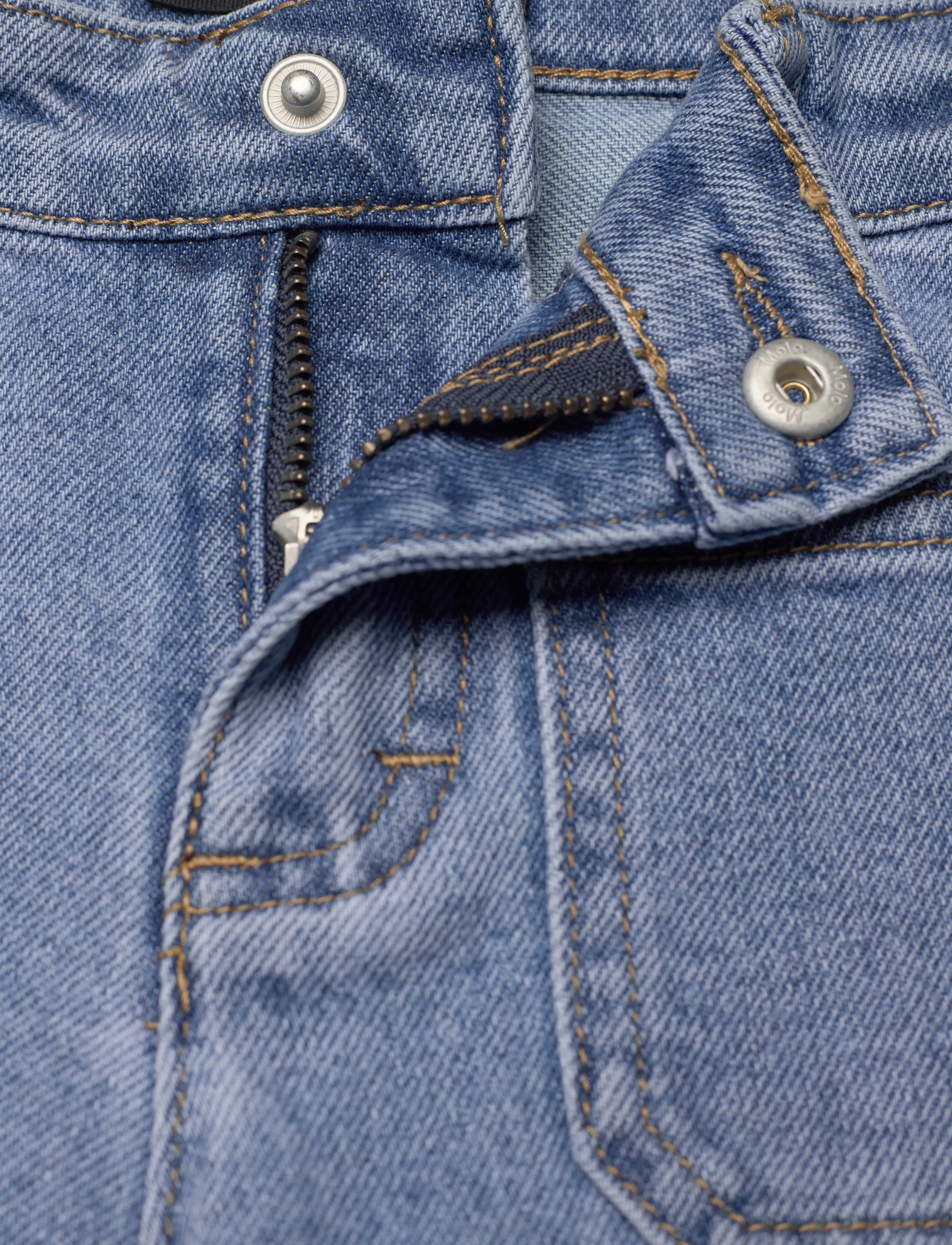 Molo - Adina - light blue denim - 4