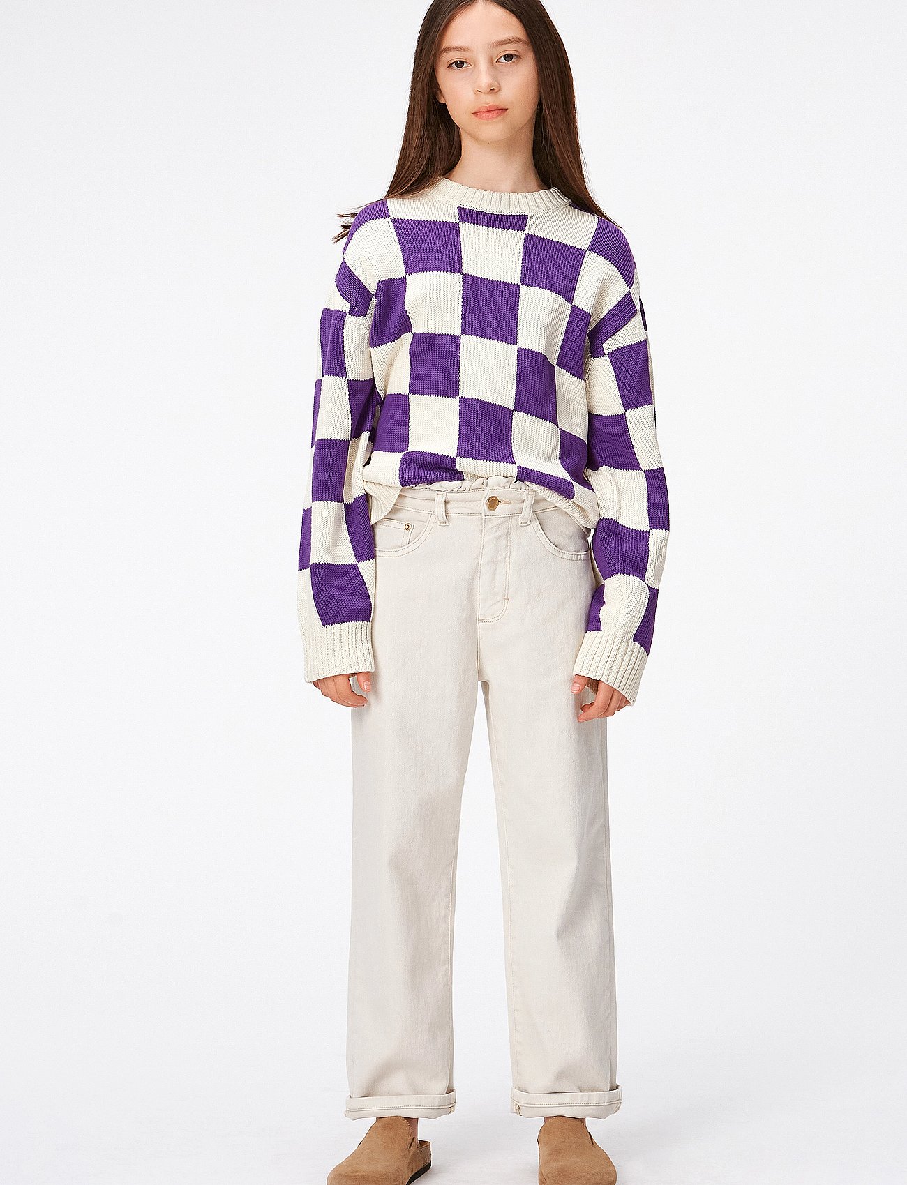 Gertina - PURPLE SHELL CHECK