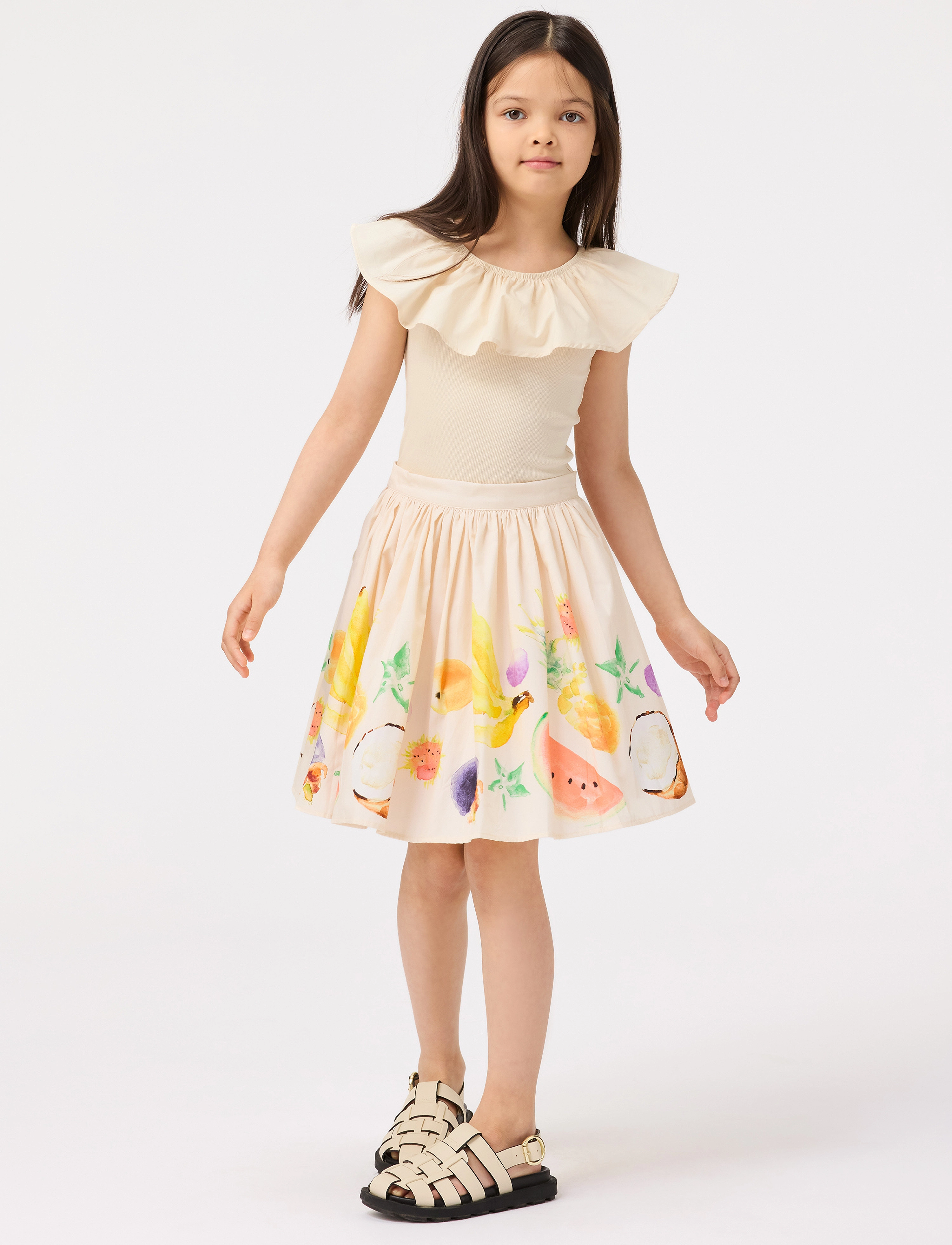 Molo Reca, 110/116, Oberteile, Creme - Blouses & Tunics, Kinder