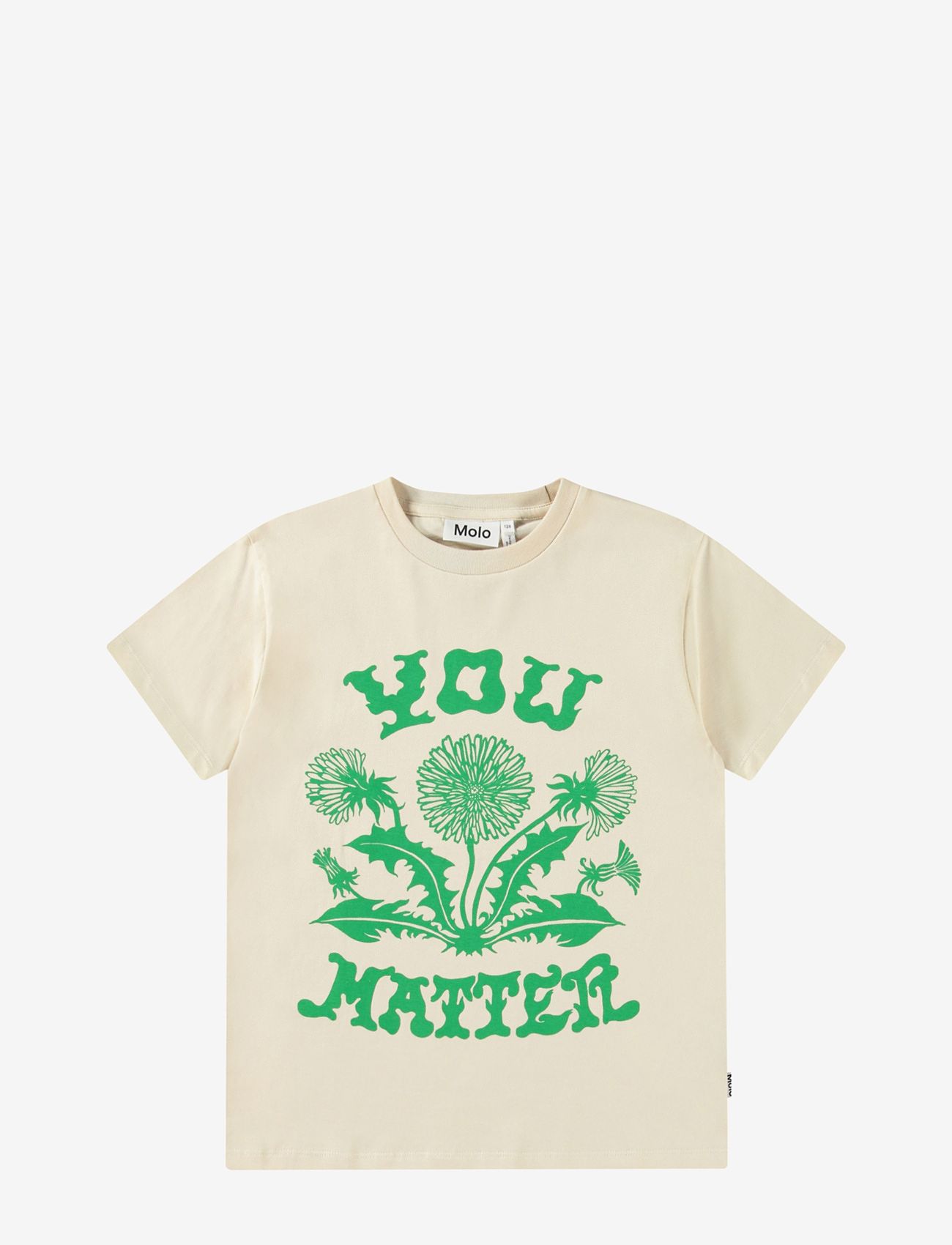 Molo - Riley - short-sleeved - green dandelion - 0
