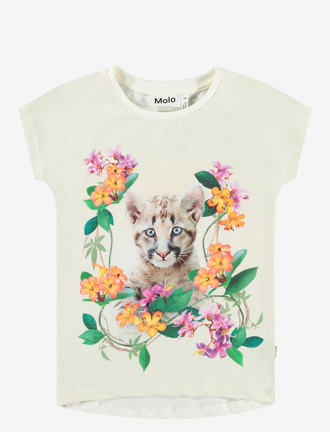 Molo - Ragnhilde - kortærmede - floral puma - 0