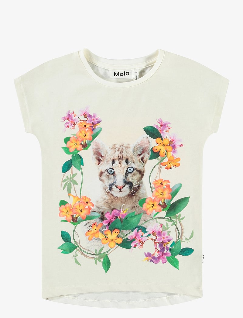 Molo - Ragnhilde - kortærmede - floral puma - 0