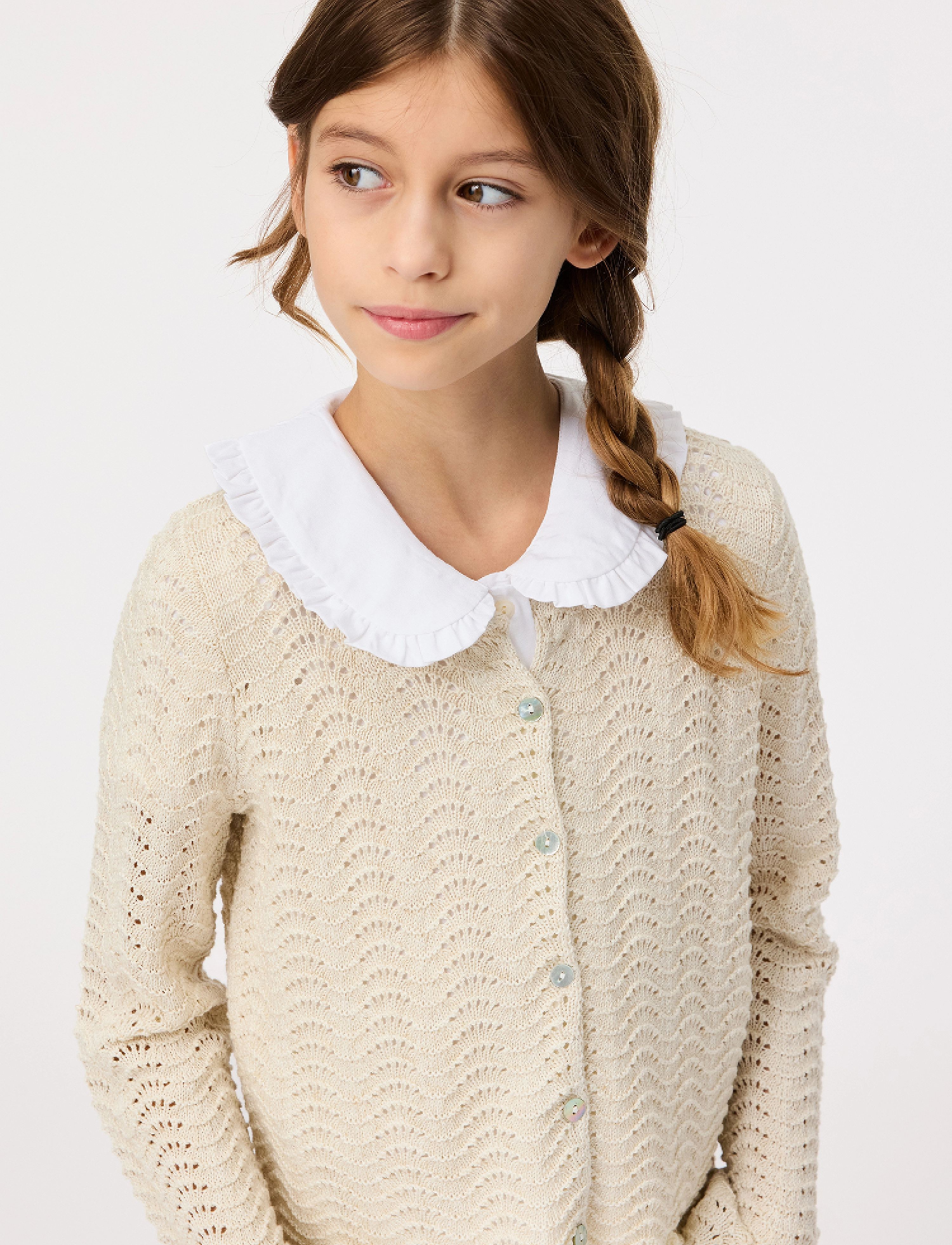 Molo Rosabella, 110/116, Oberteile, Weiß - Blouses & Tunics, Kinder
