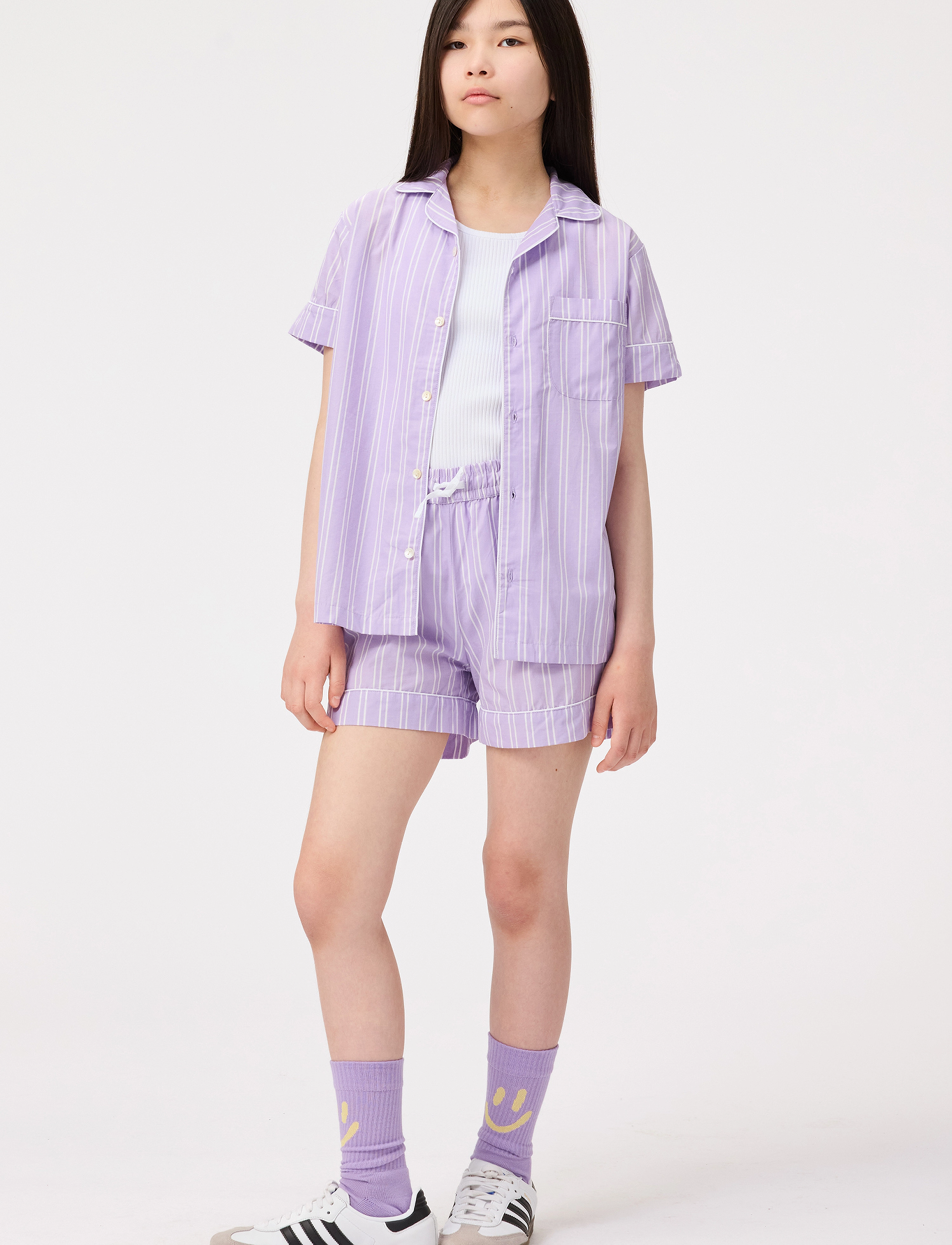 Molo Rara, 134/140, Shirts, Lila - Short-sleeved Kinder