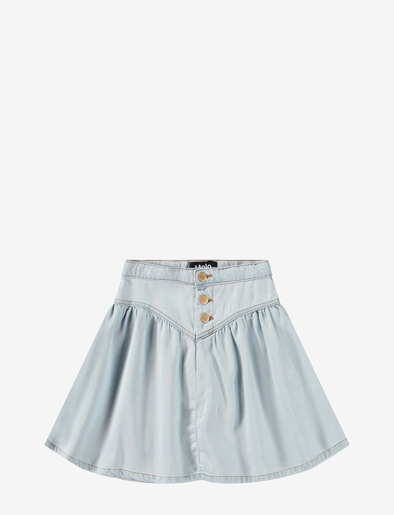 Molo - Betsy - jeanskjolar - bleached drapy - 1