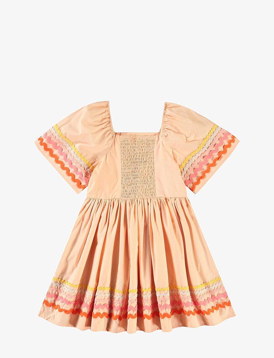 Molo - Clotilde - short-sleeved casual dresses - pale melon - 1