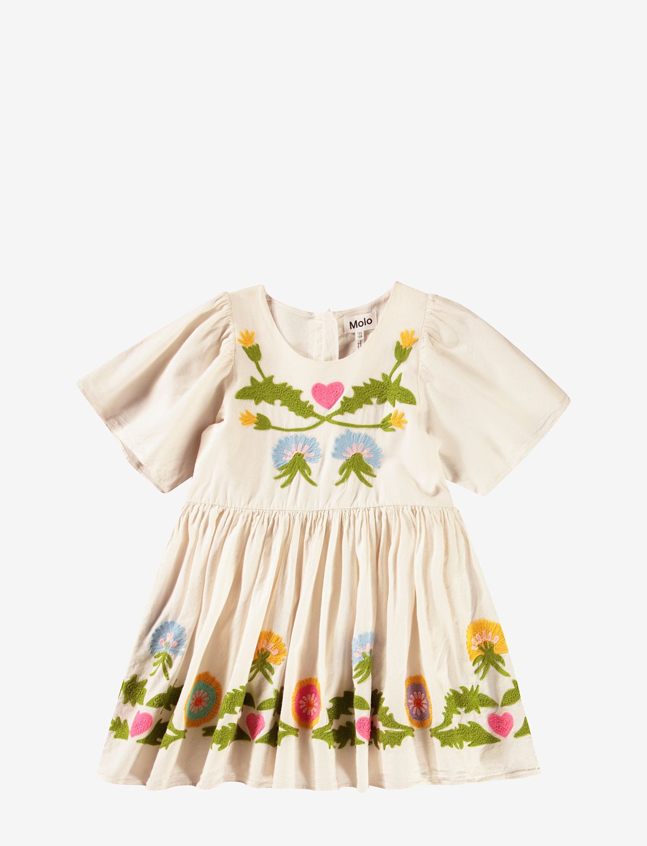 Molo - Carlin - kortærmede hverdagskjoler - dandelion border - 0