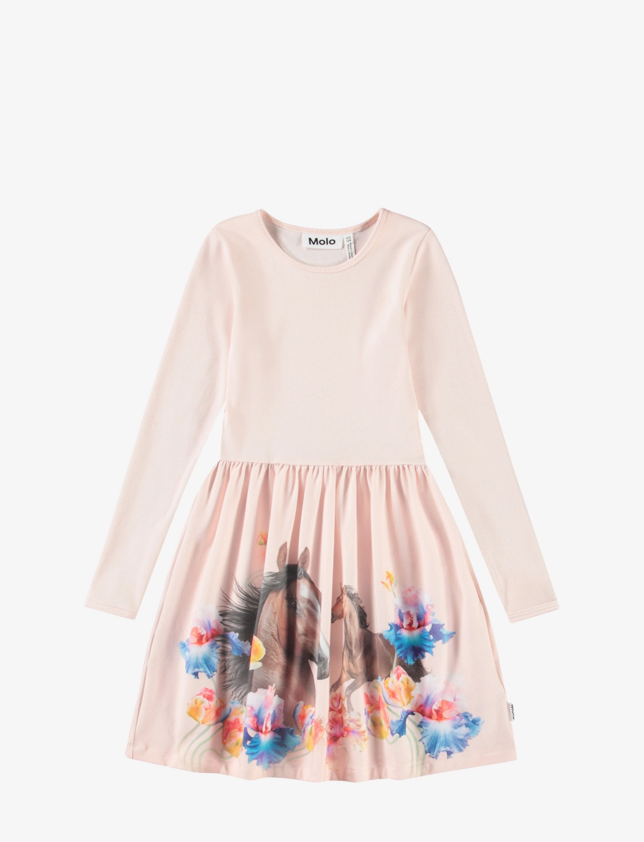 Molo Credence, 92/98, Casual Dresses, Rosa - Long-sleeved Kinder