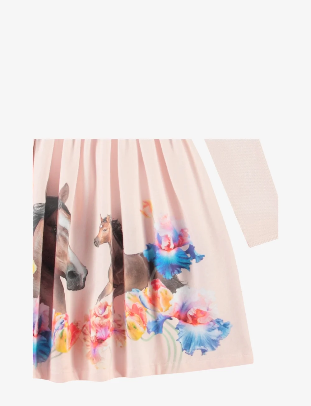 Molo - Credence - long-sleeved casual dresses - horses - 2