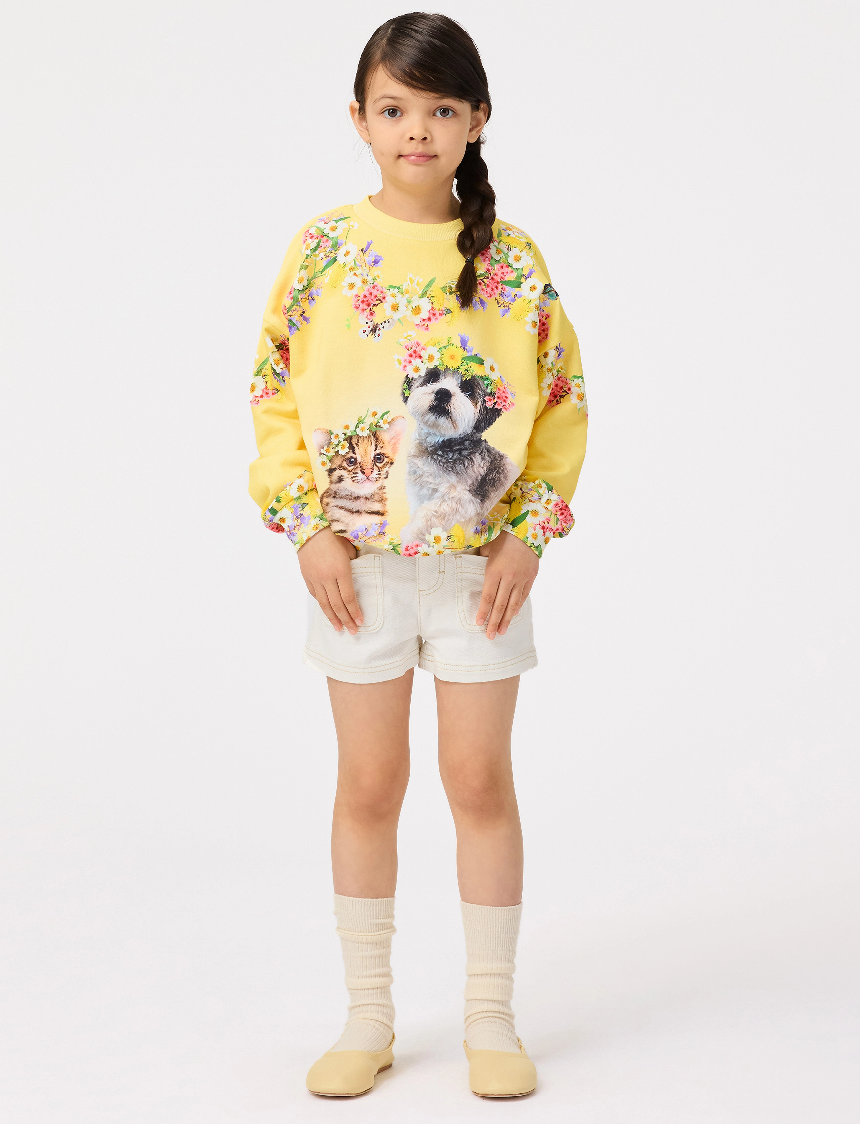 Molo - Amanda - jeansshorts - crisp white - 3