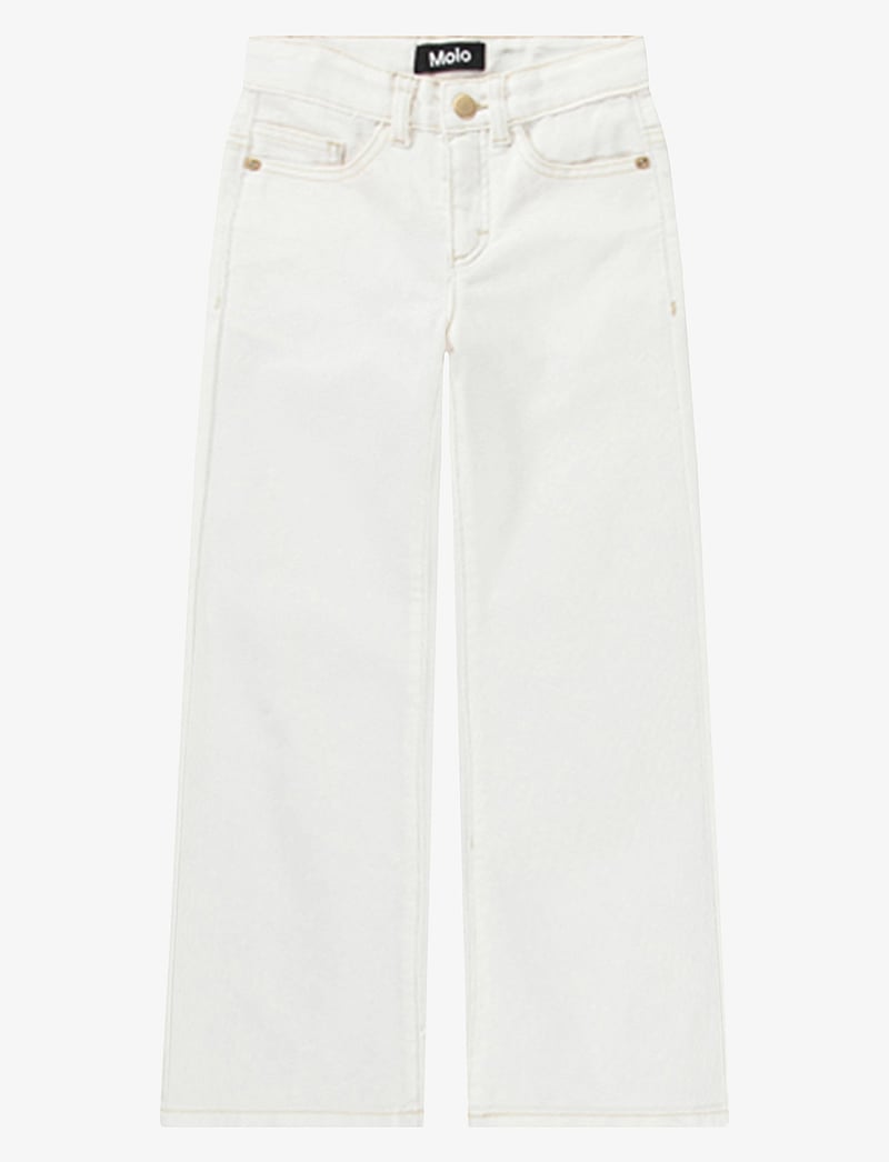 Molo - Asta - hosen mit weitem bein - crisp white - 1