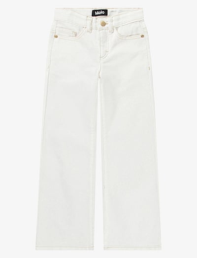 Molo Asta - Hosen mit weitem Bein - CRISP WHITE / white