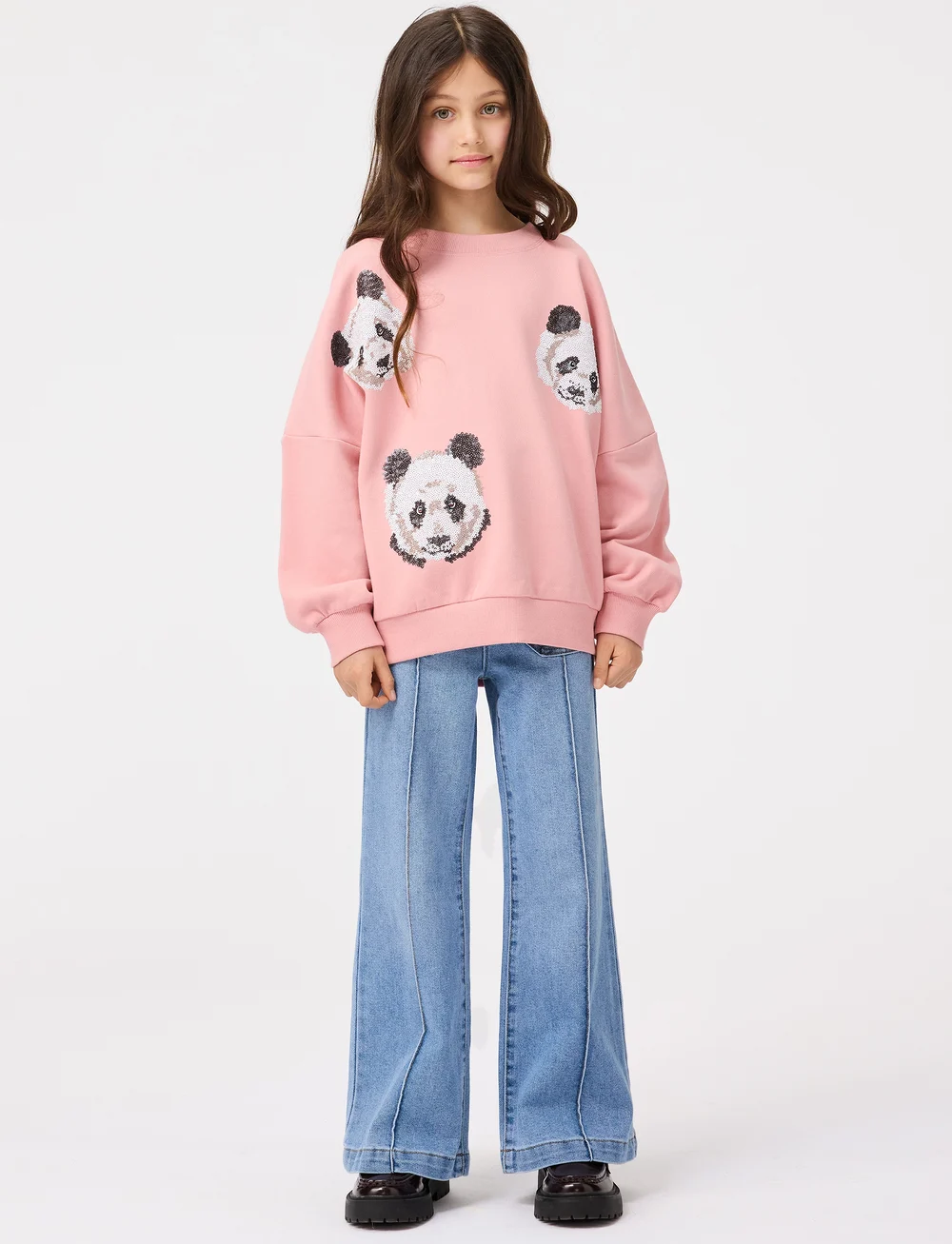 Molo - Adina - brede jeans - clear washed blue - 0