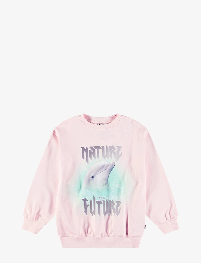 Molo - Monti - sweatshirts - glitter dolphin - 1