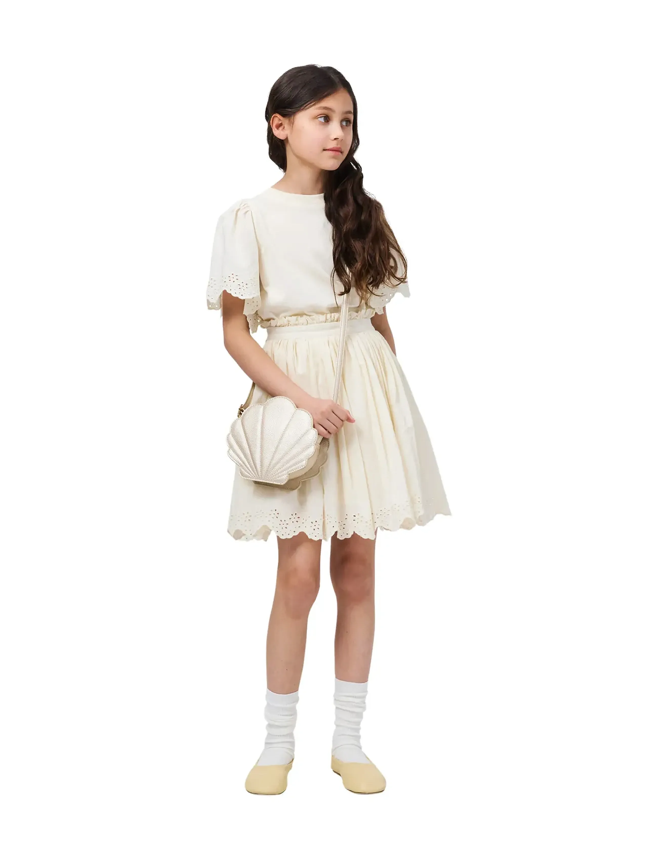 Molo Ritza - Oberteile & T-Shirts - PEARLED IVORY / cream