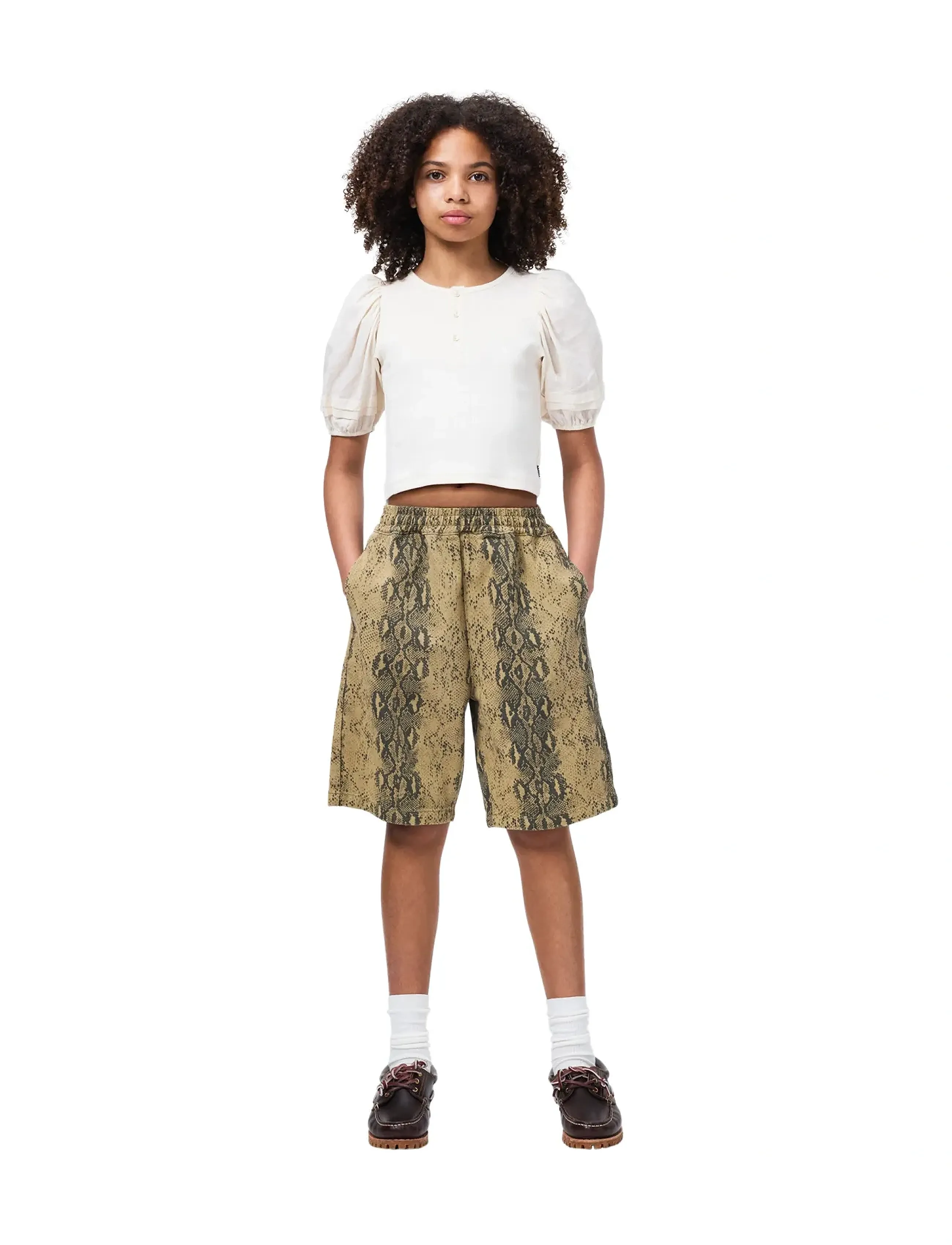 Molo Rawna, 122/128, Cream, T-Shirts > Kortærmede, Børn