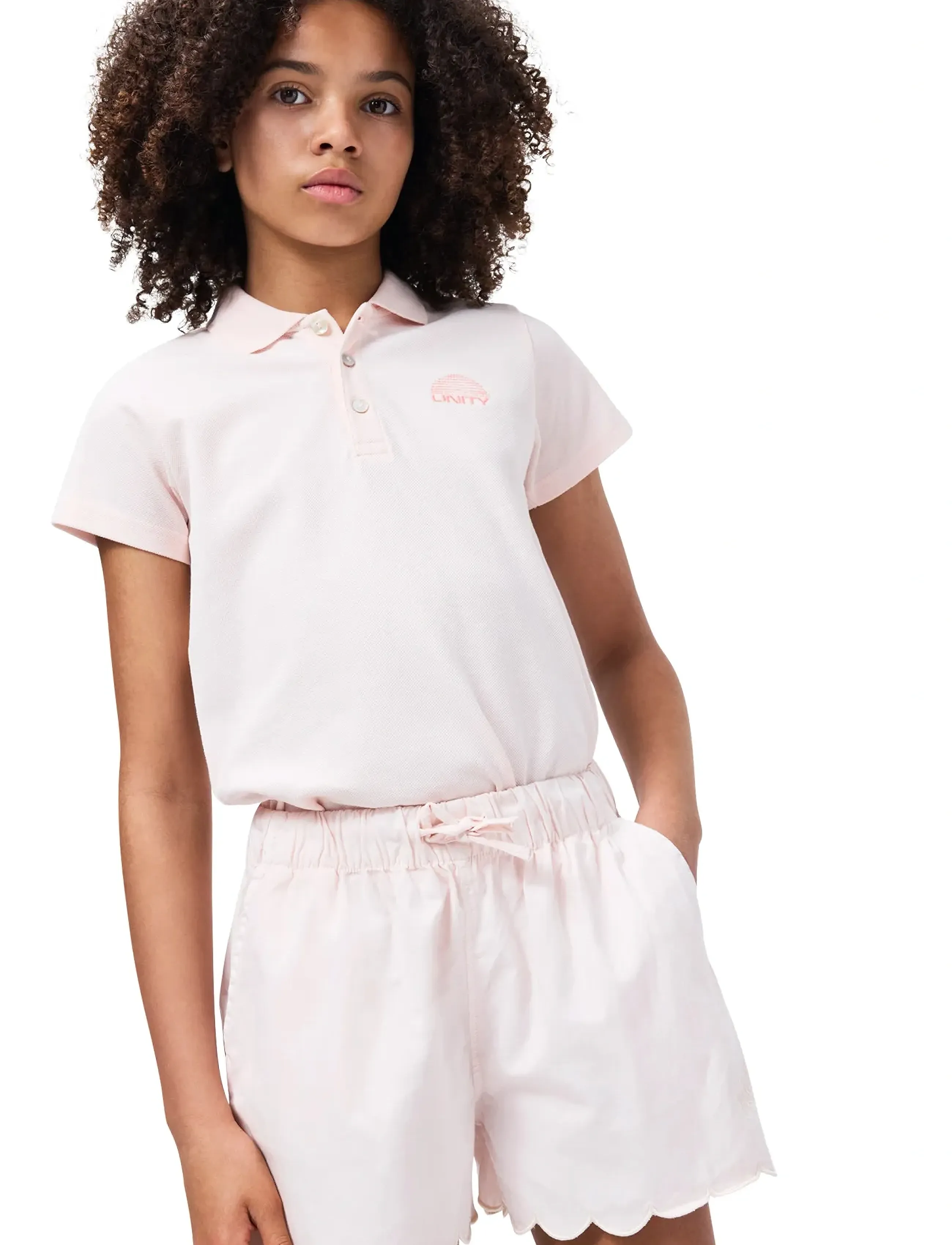 Molo Renee, 164, Polo Shirts, Rosa - Short-sleeved Kinder
