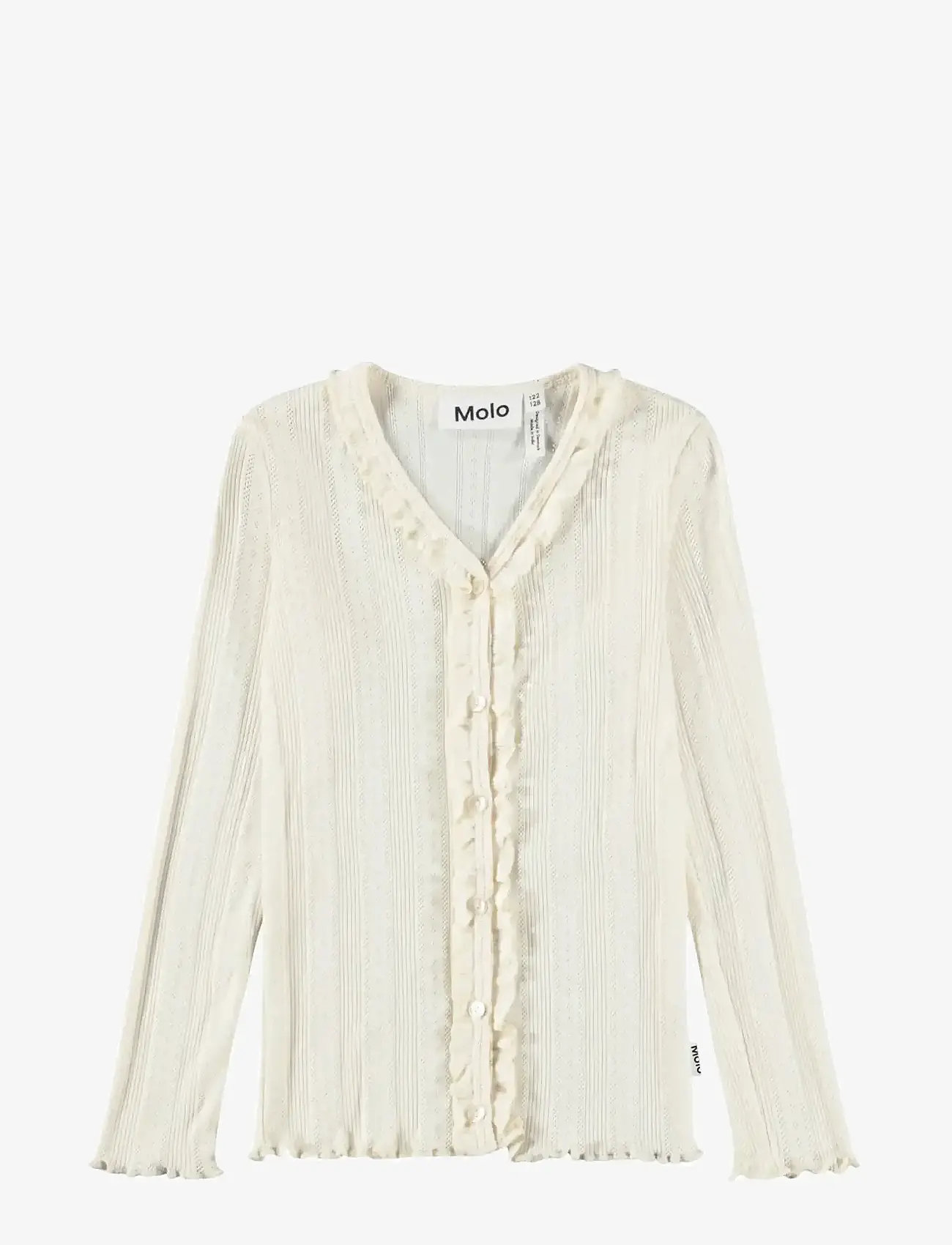 Molo - Ramsi - short-sleeved shirts - pearled ivory - 1