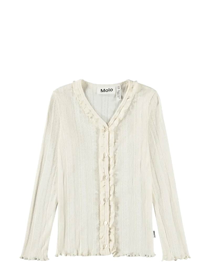 Molo - Ramsi - short-sleeved shirts - pearled ivory - 1