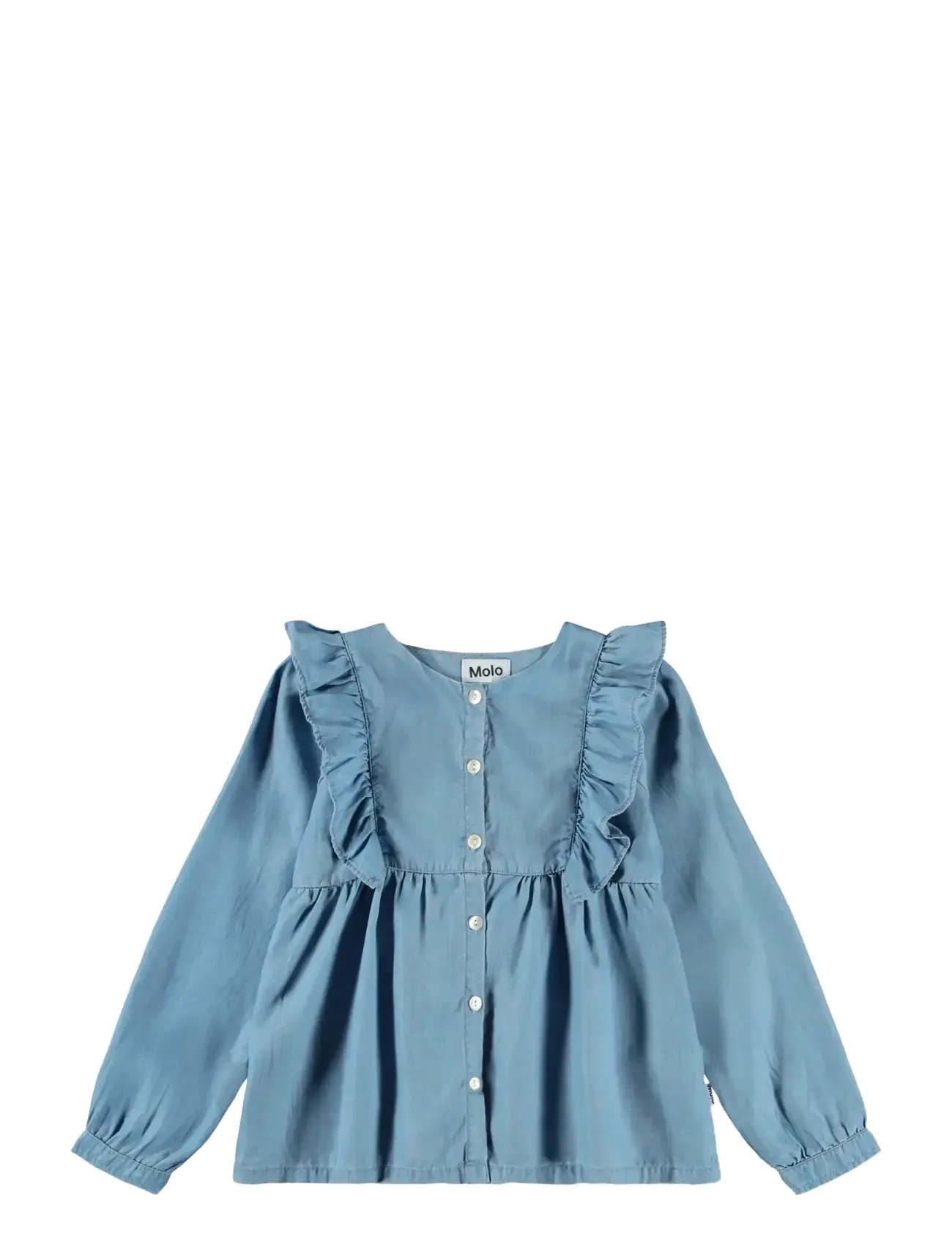 Molo Rashida, 122/128, Oberteile, Blau - Blouses & Tunics, Kinder